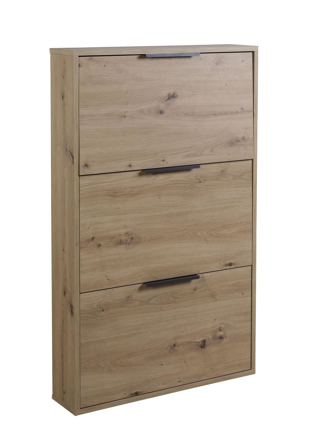 Composad Scarpiera Slim ESPRESSO 3 Ribalte, Rovere Oak