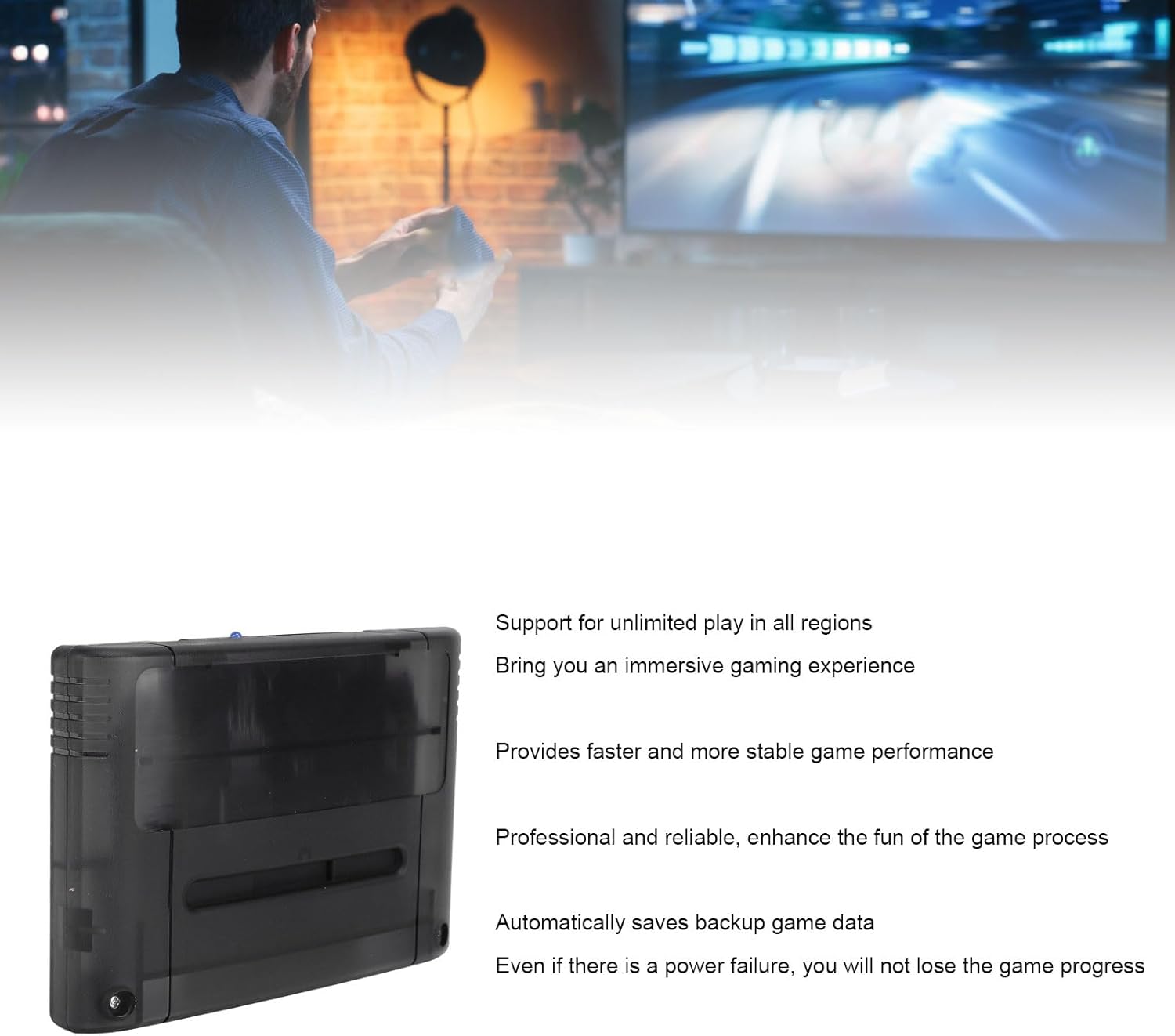 Cartuccia Multigioco 3000 in 1 per SFC/SNES - immagine 3