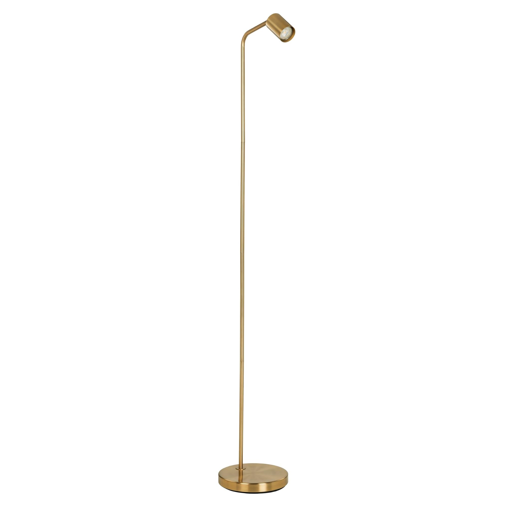 Eglo Lampada da Terra Rigomagno 151cm, Ottone Spazzolato