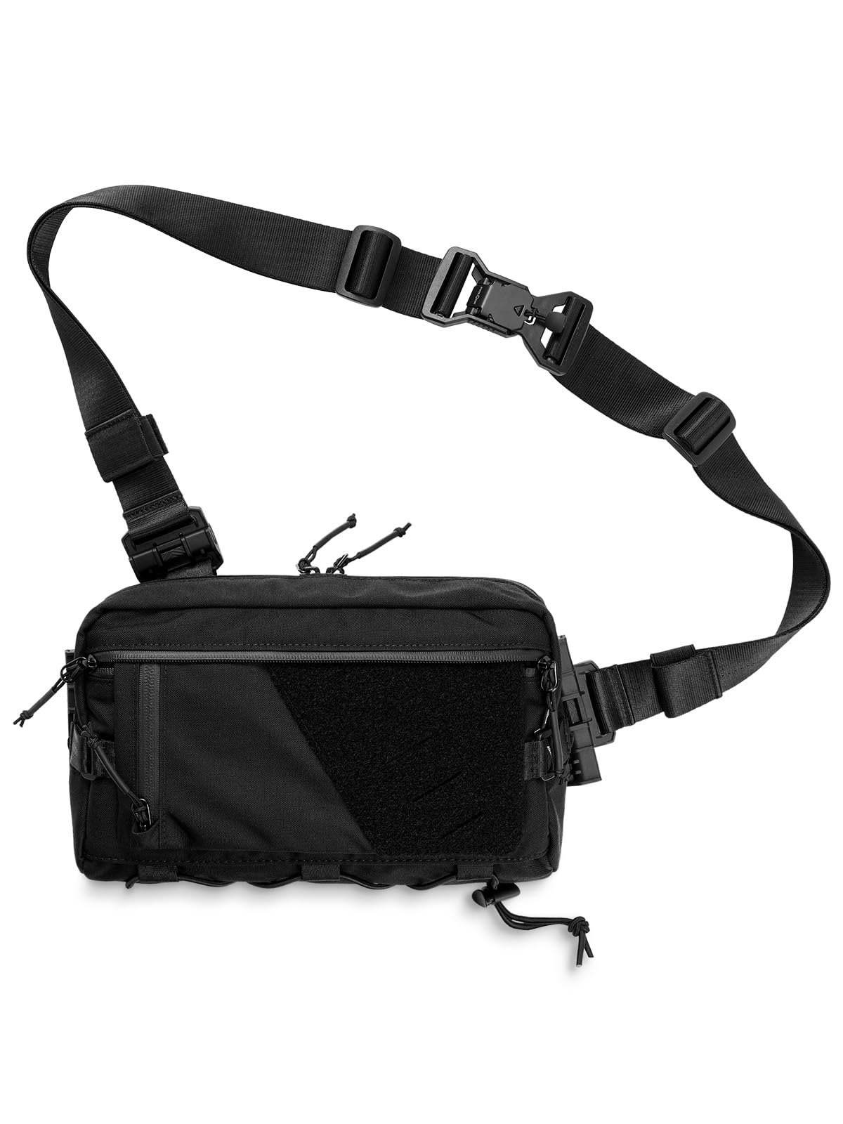 TACTICAL_GEEK Cache L6 EDC Modular Sling Bag Cordura Nero