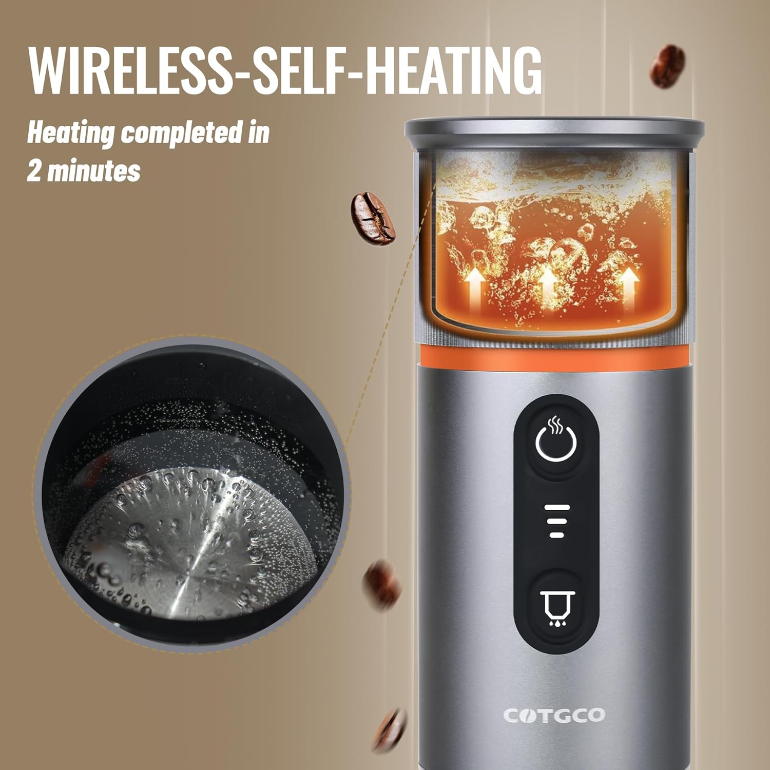 Cotgco - Macchina per Caffè Espresso Portatile a Batteria - immagine 2