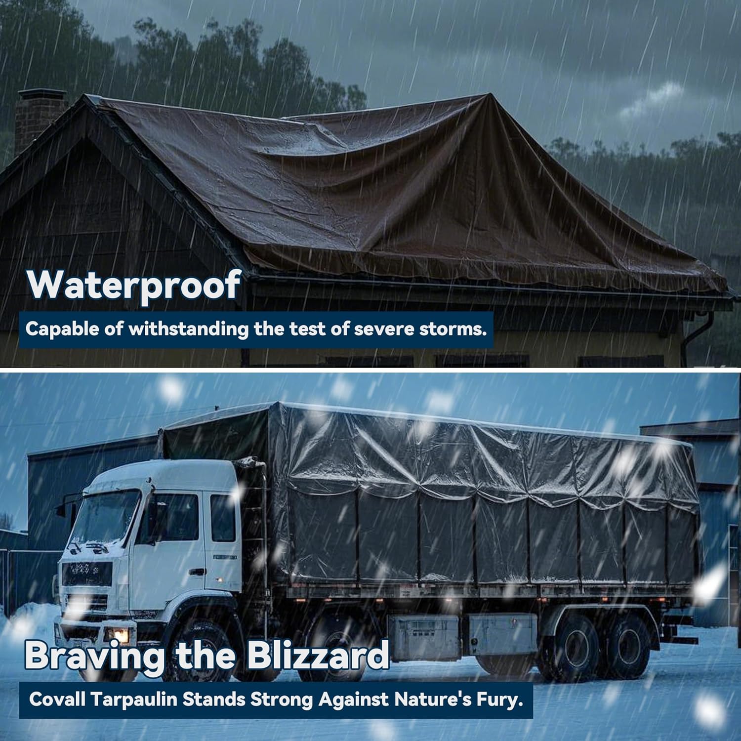 Covall Telone 5x6m Extra Resistente 260 g/m² - immagine 6