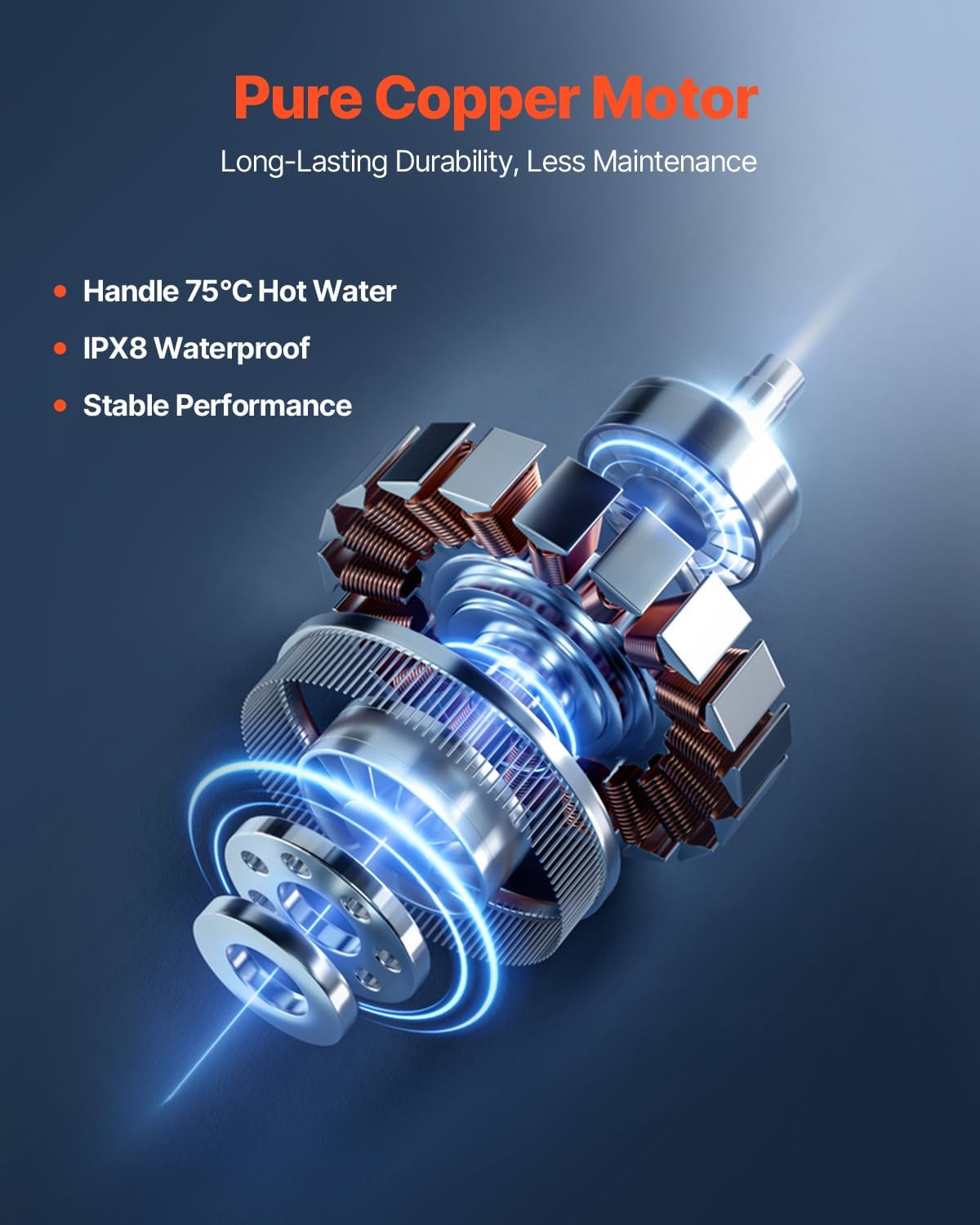 Vevor Pompa Maceratrice per WC 900W - immagine 4