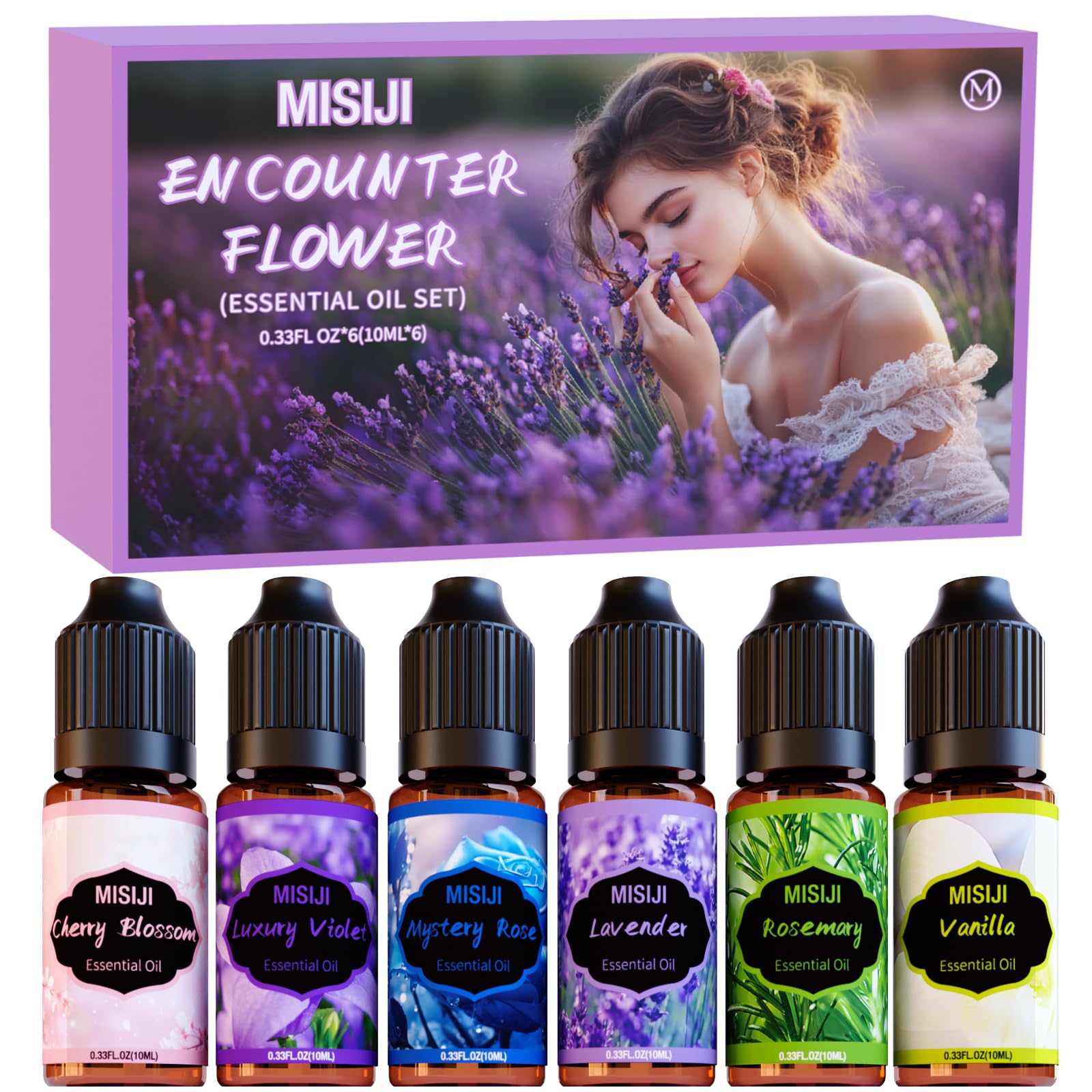 Misiji Set di Oli Essenziali per Diffusori