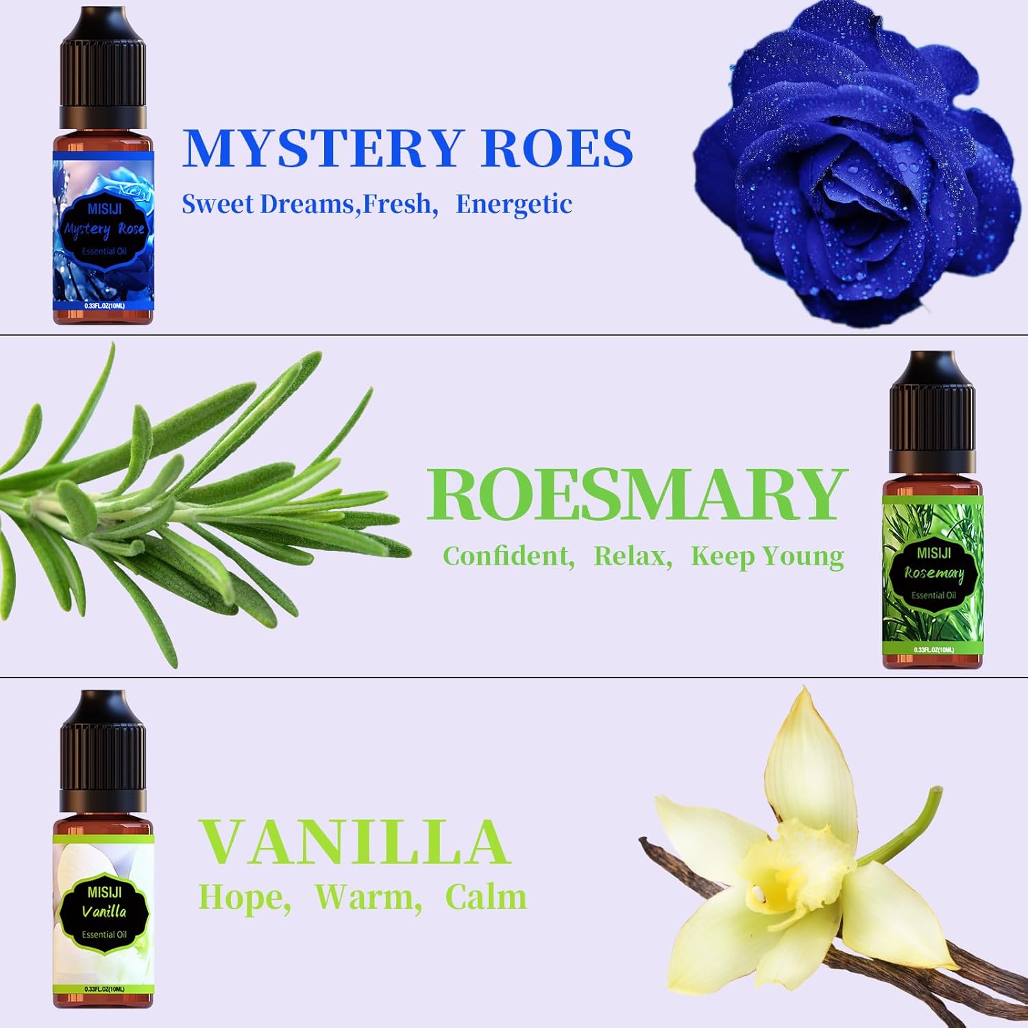 Misiji Set di Oli Essenziali per Diffusori - immagine 3