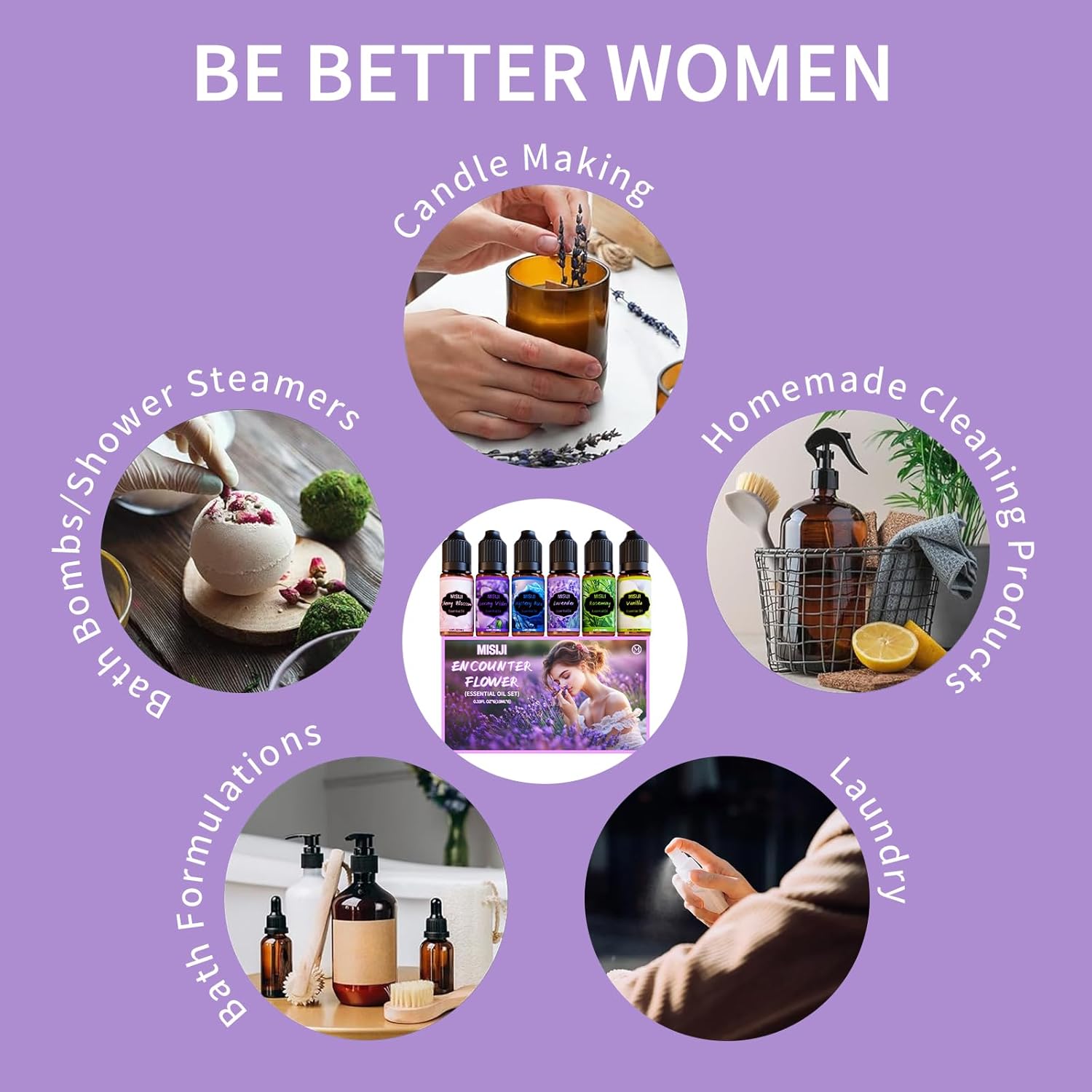 Misiji Set di Oli Essenziali per Diffusori - immagine 4