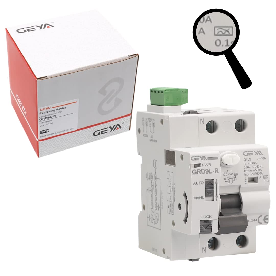 Differenziale Superimmunizzato Riarmabile SI 2P 40A 30mA - immagine 2