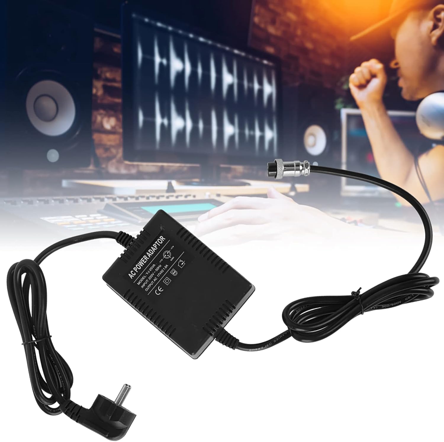 Alimentatore CA 18V 1,6A per Console di Missaggio - immagine 4