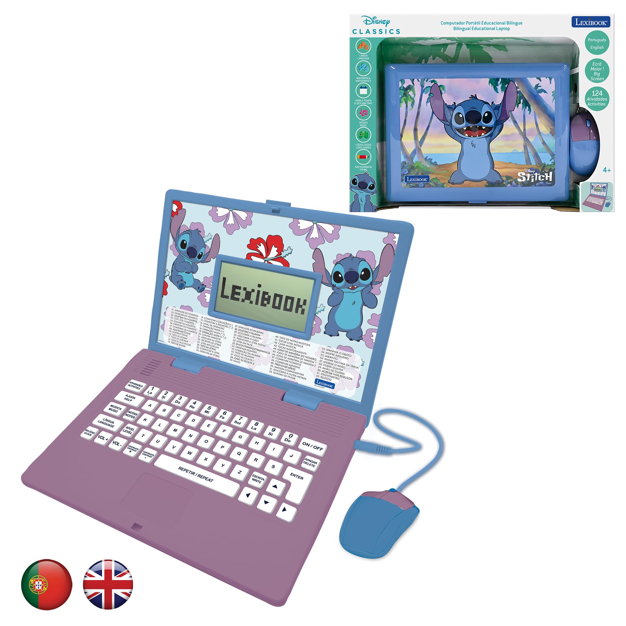 Lexibook JC598Di4 Stitch - Computer Educativo | Velz