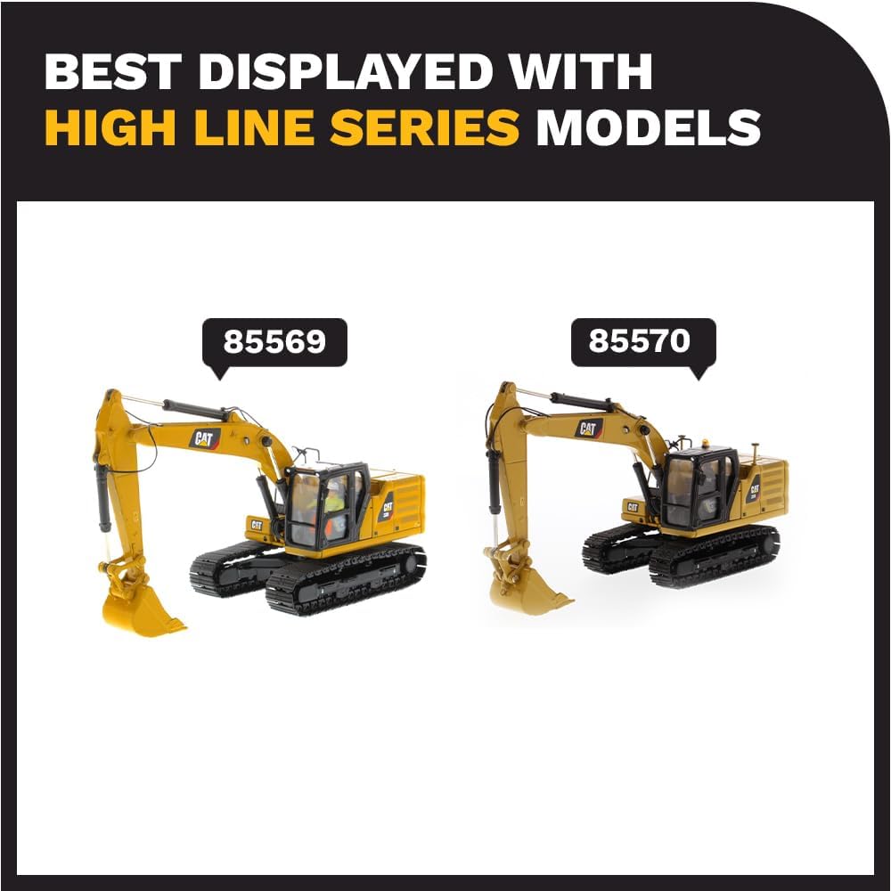 Diecast Masters Escavatore Caterpillar 323 Scala 1:50 - immagine 7