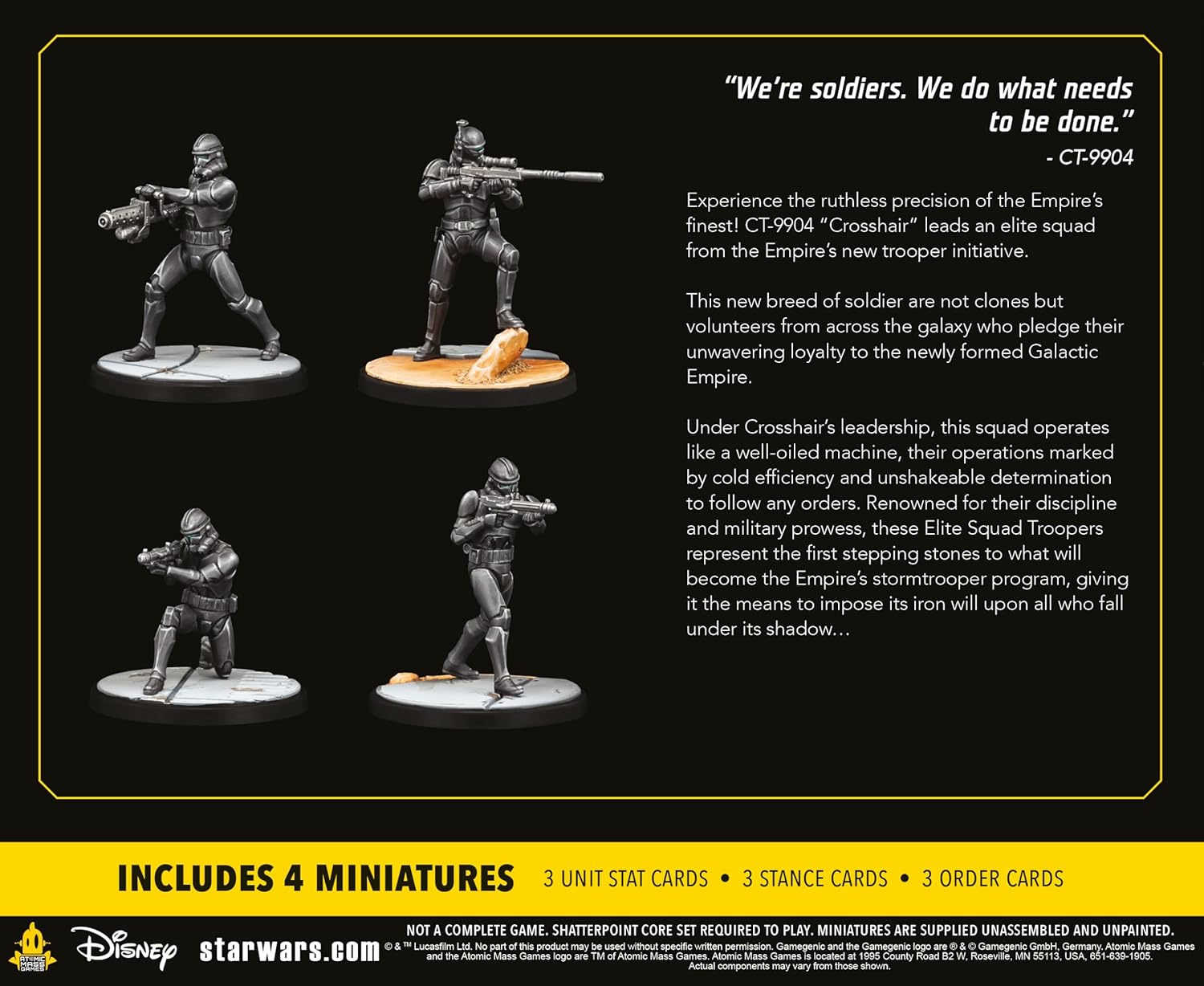 Atomic Mass Games, Star Wars: Shatterpoint - Good Soldiers - immagine 4