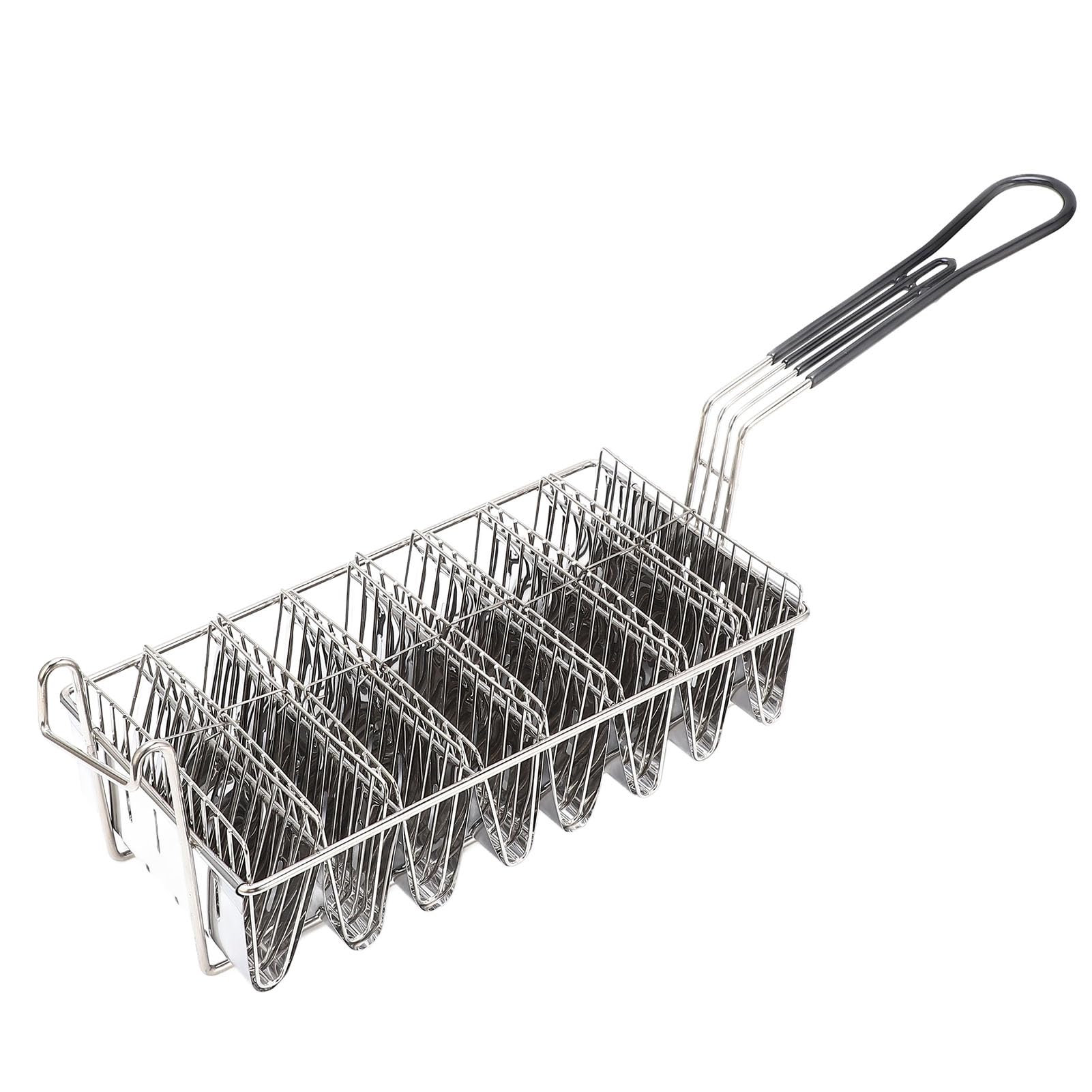 Stampo per Gusci di Taco in Acciaio Inossidabile 8 Posti