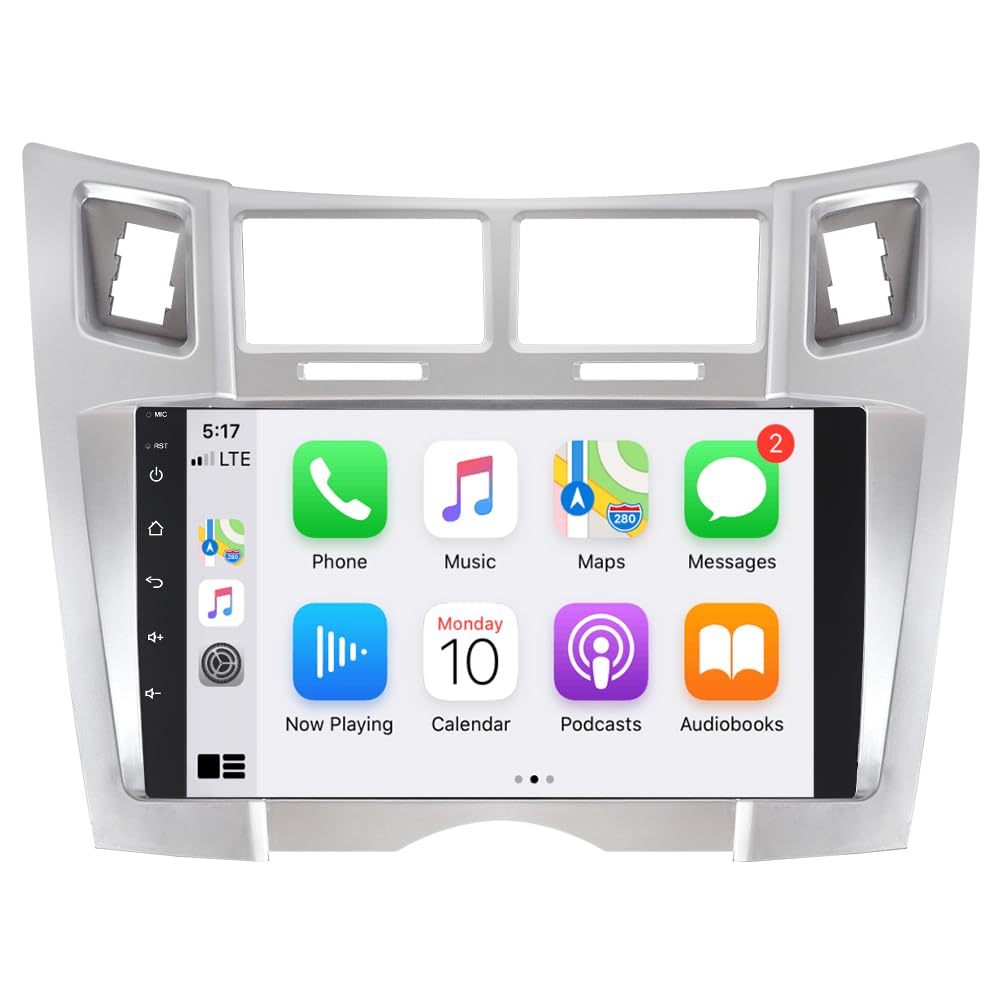 ACAVICA Autoradio 9" per Toyota Yaris 2 XP90 2005-2010