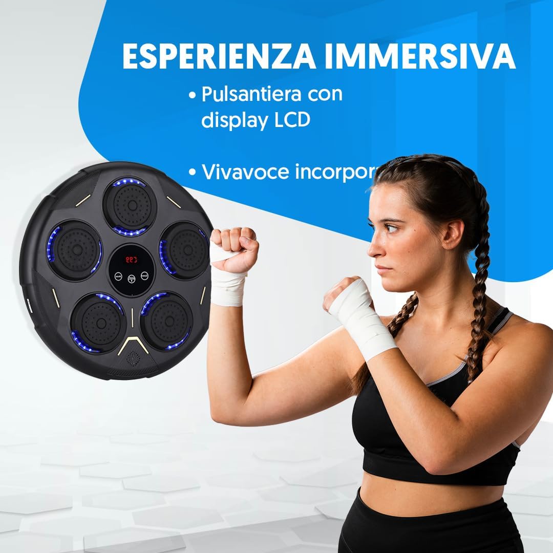 NK Music Boxing Machine da Parete Bluetooth - immagine 4