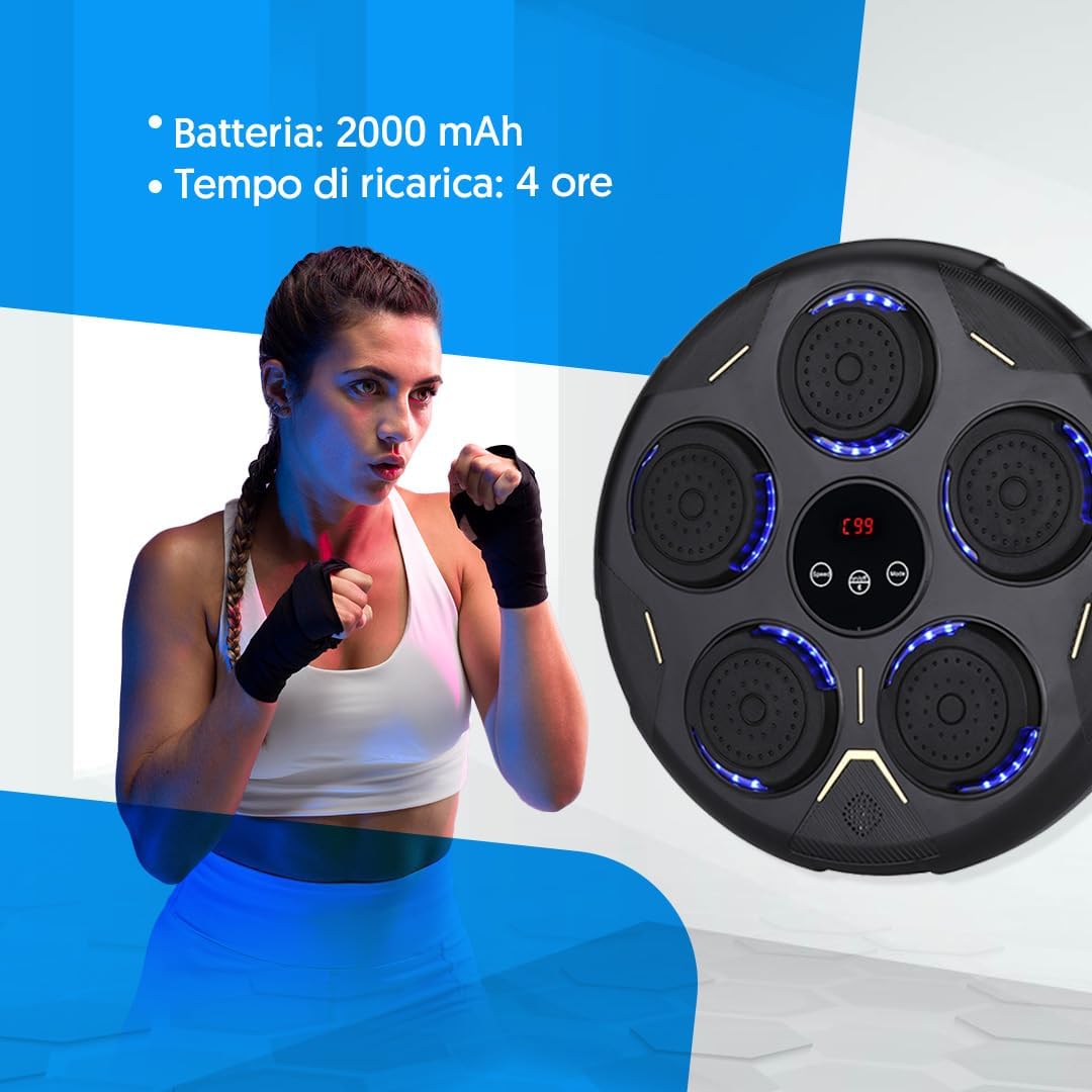 NK Music Boxing Machine da Parete Bluetooth - immagine 6