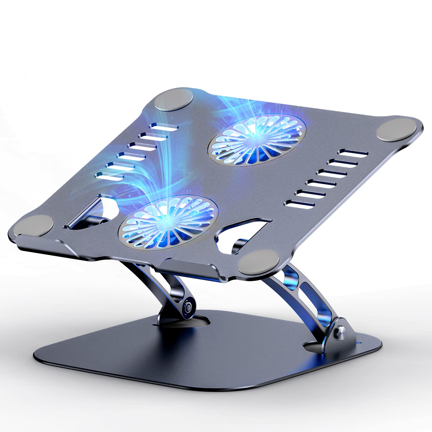 Supporto Laptop Regolabile con Ventola RGB