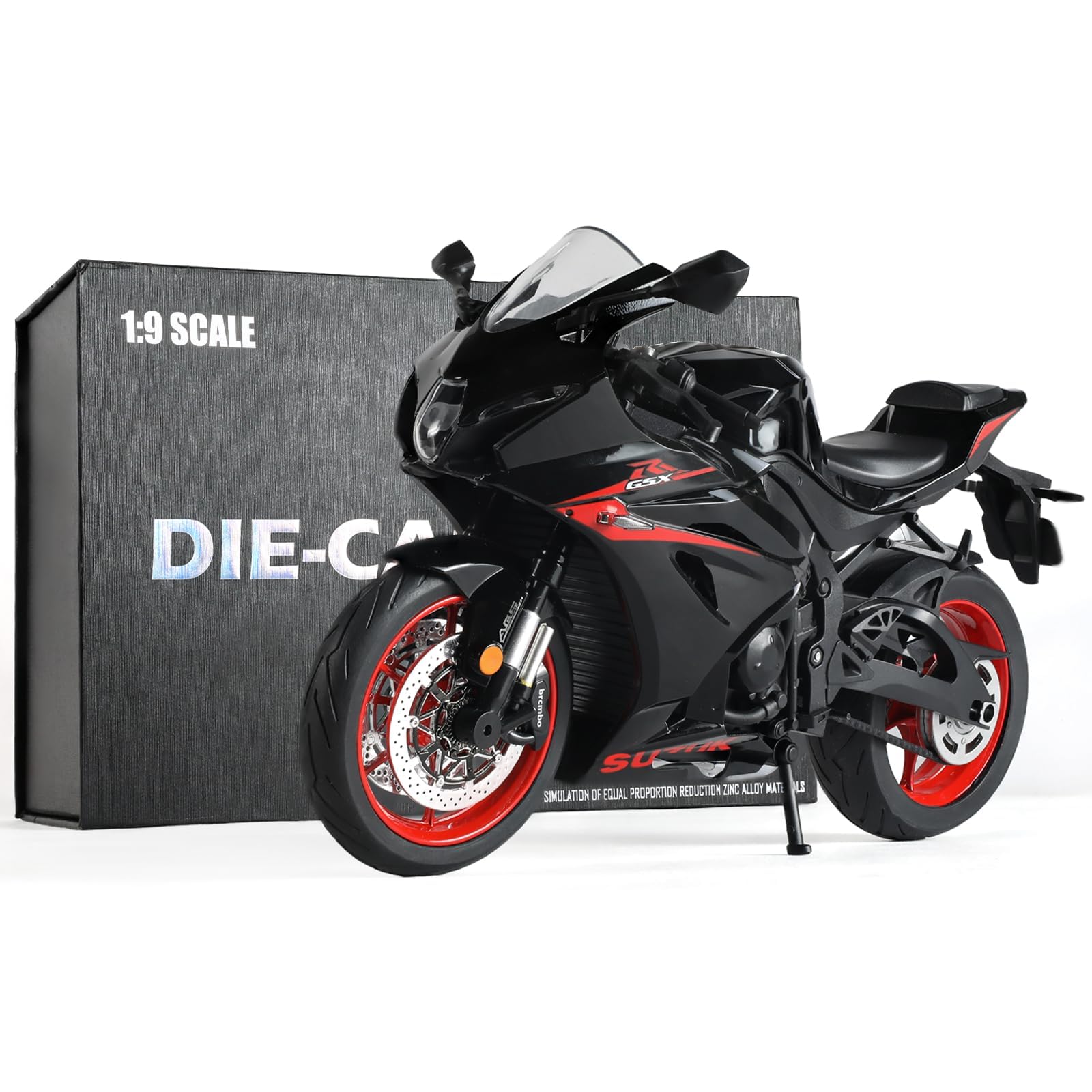 Risopen Modellino Moto 1:12 per Suzuki GSX R1000R