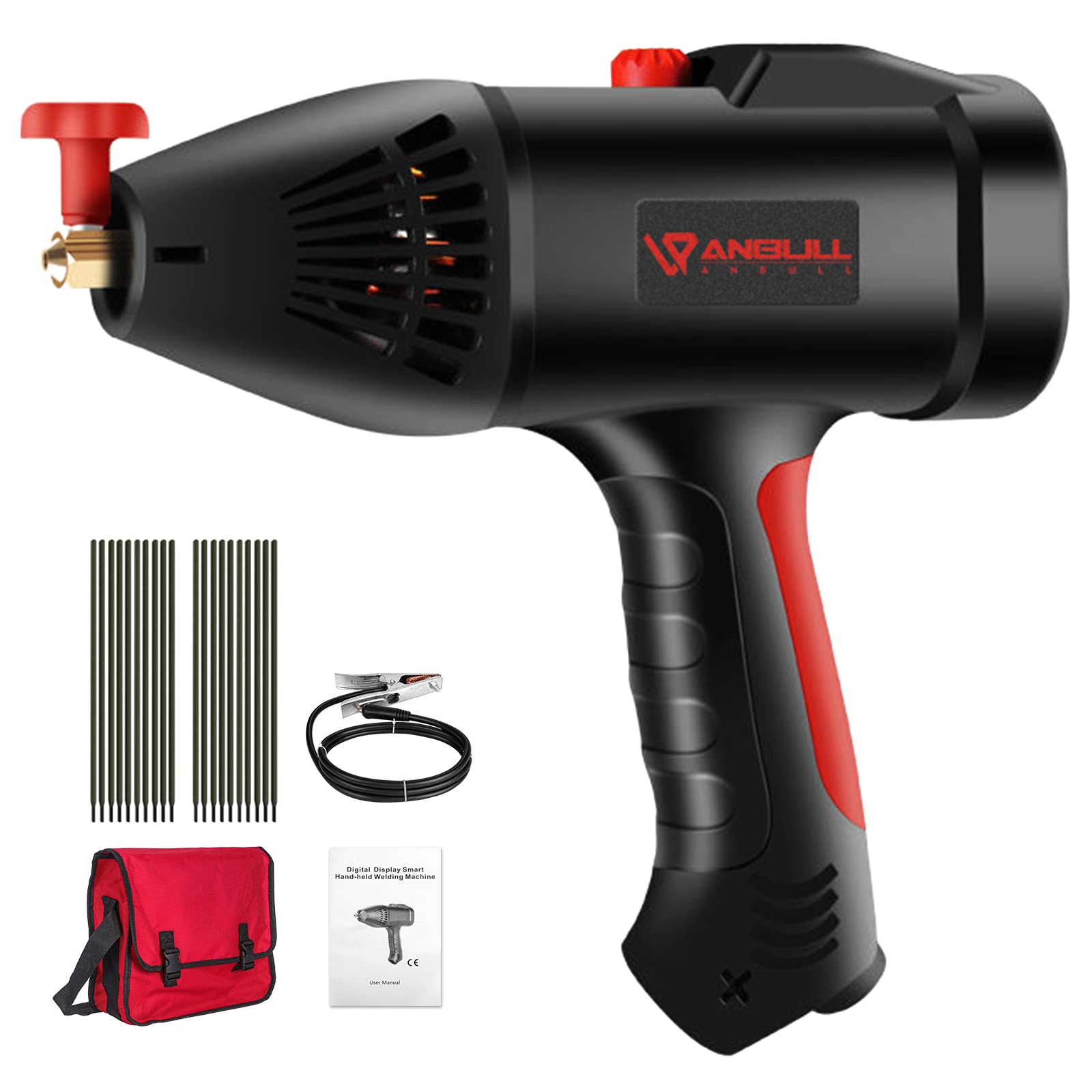 Anbull MMA Saldatrice Portatile 140A ARC 220V/3000W