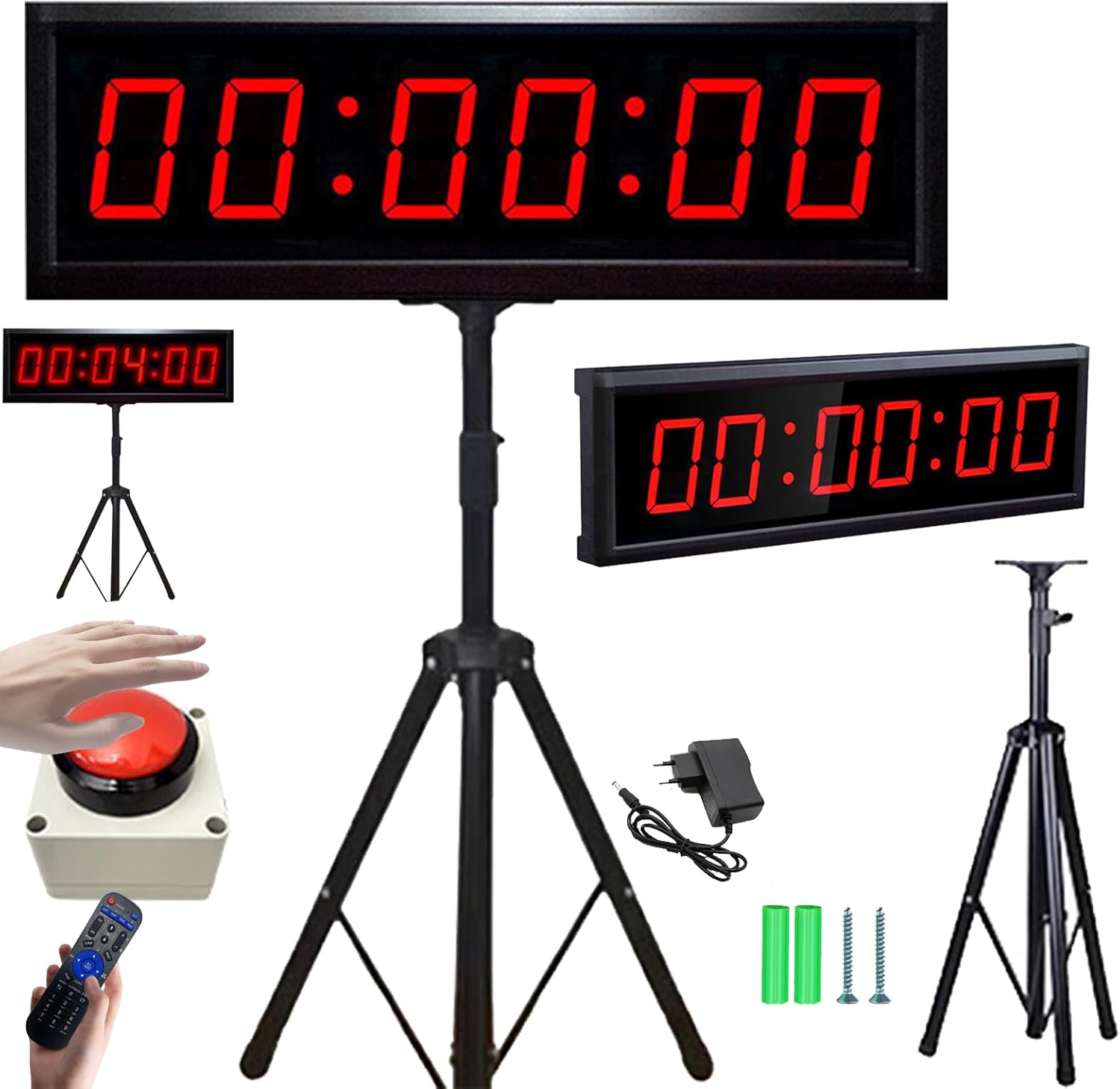 Timer Digitale 6 Cifre con Telecomando - immagine 1