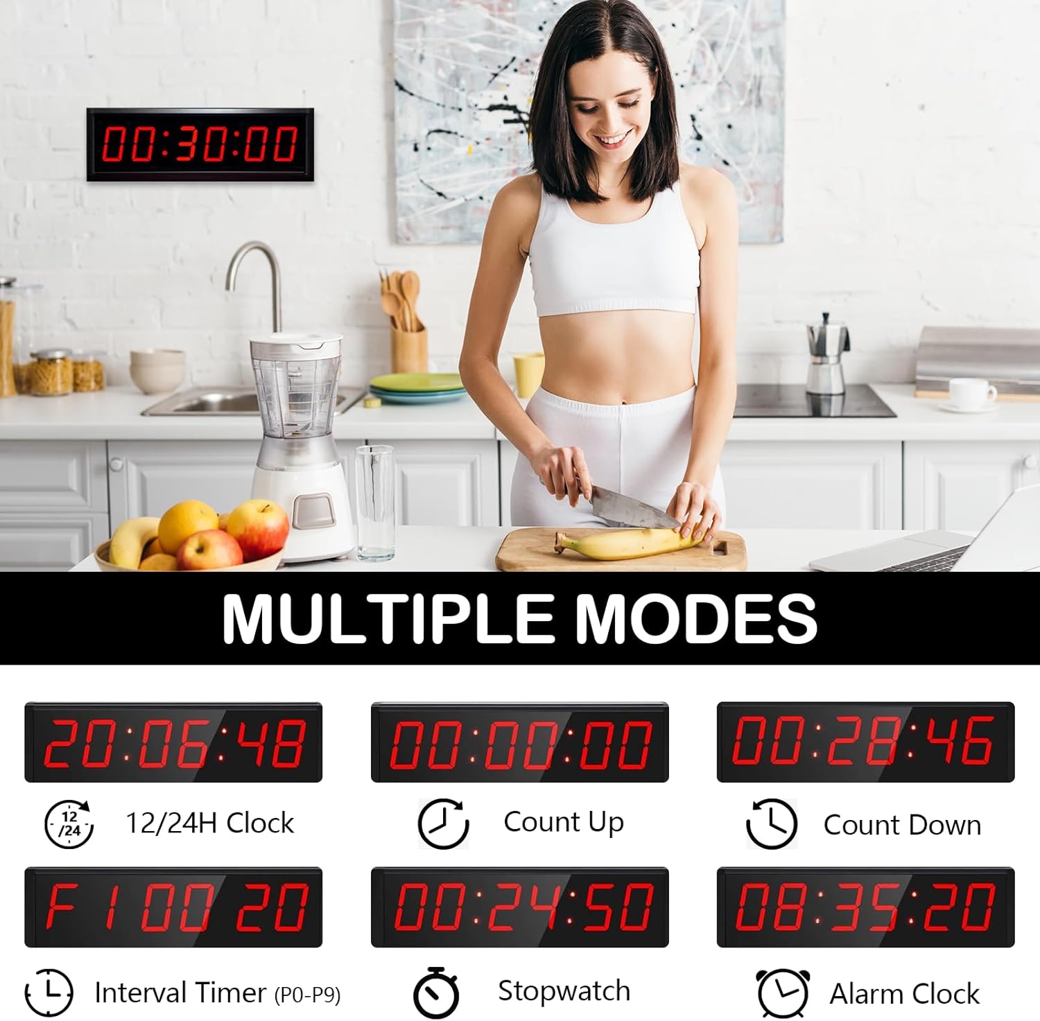 Timer Digitale 6 Cifre con Telecomando - immagine 4