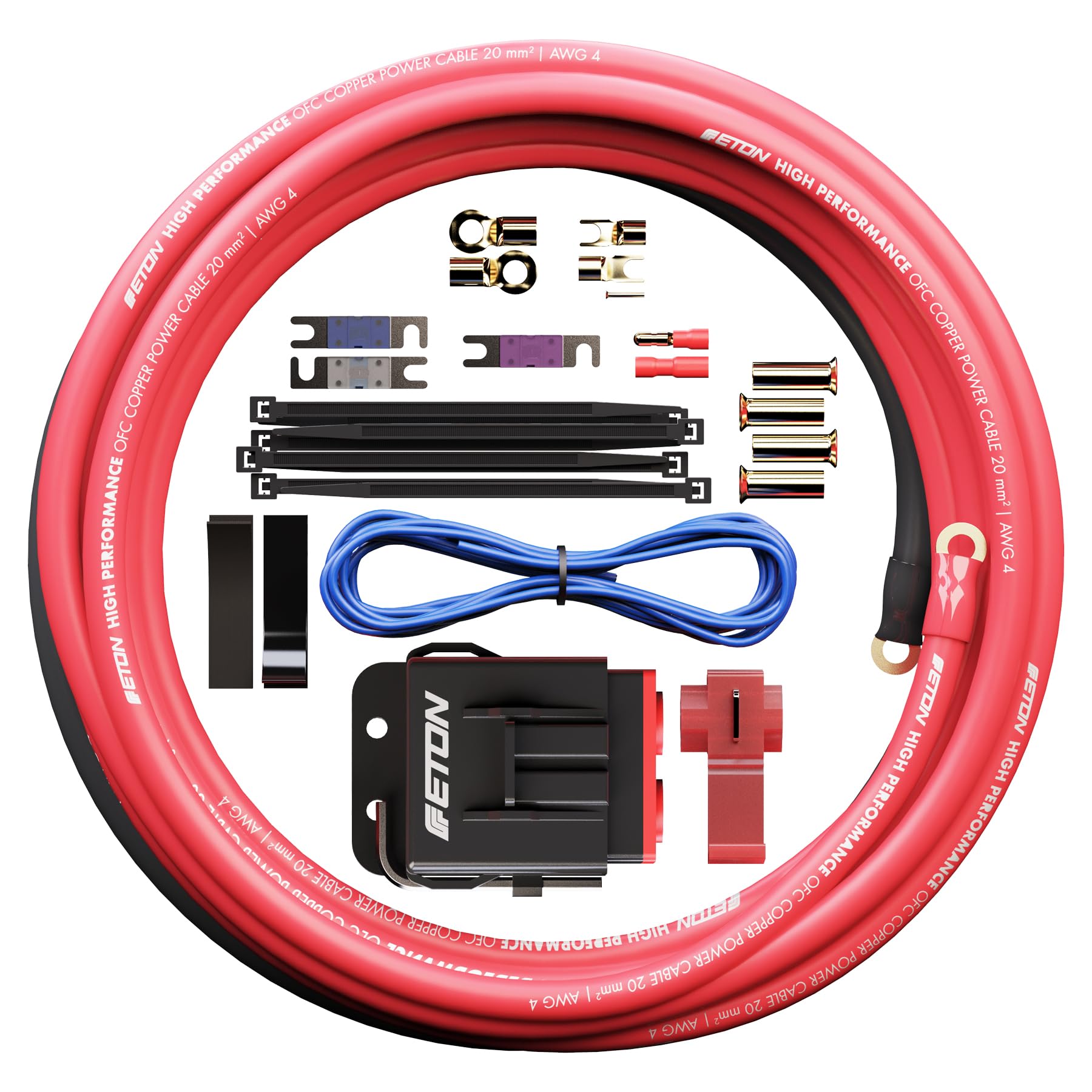 ETON PCC 10 - Set Cavi di Alimentazione 10 mm²