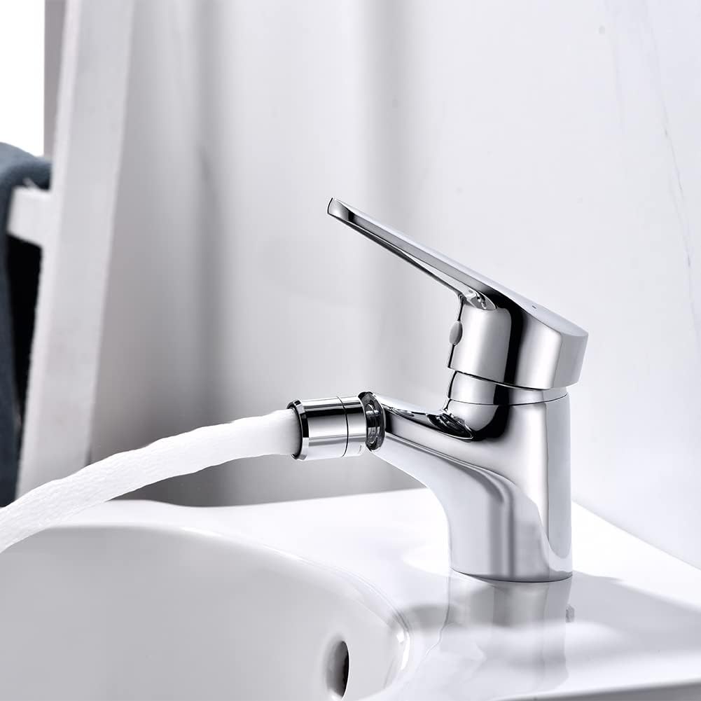 Ibergrif M15050-Roma Bidè per Lavabo, Cromo - immagine 3