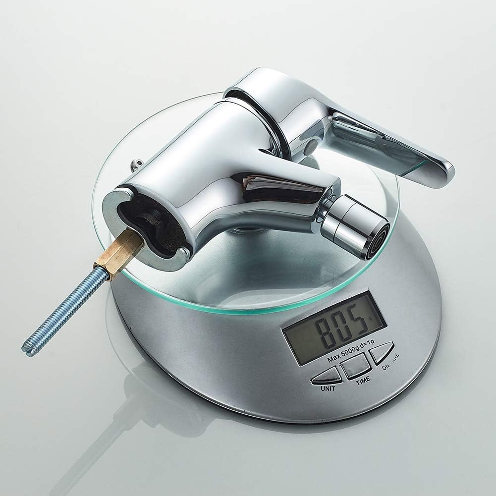 Ibergrif M15050-Roma Bidè per Lavabo, Cromo - immagine 8