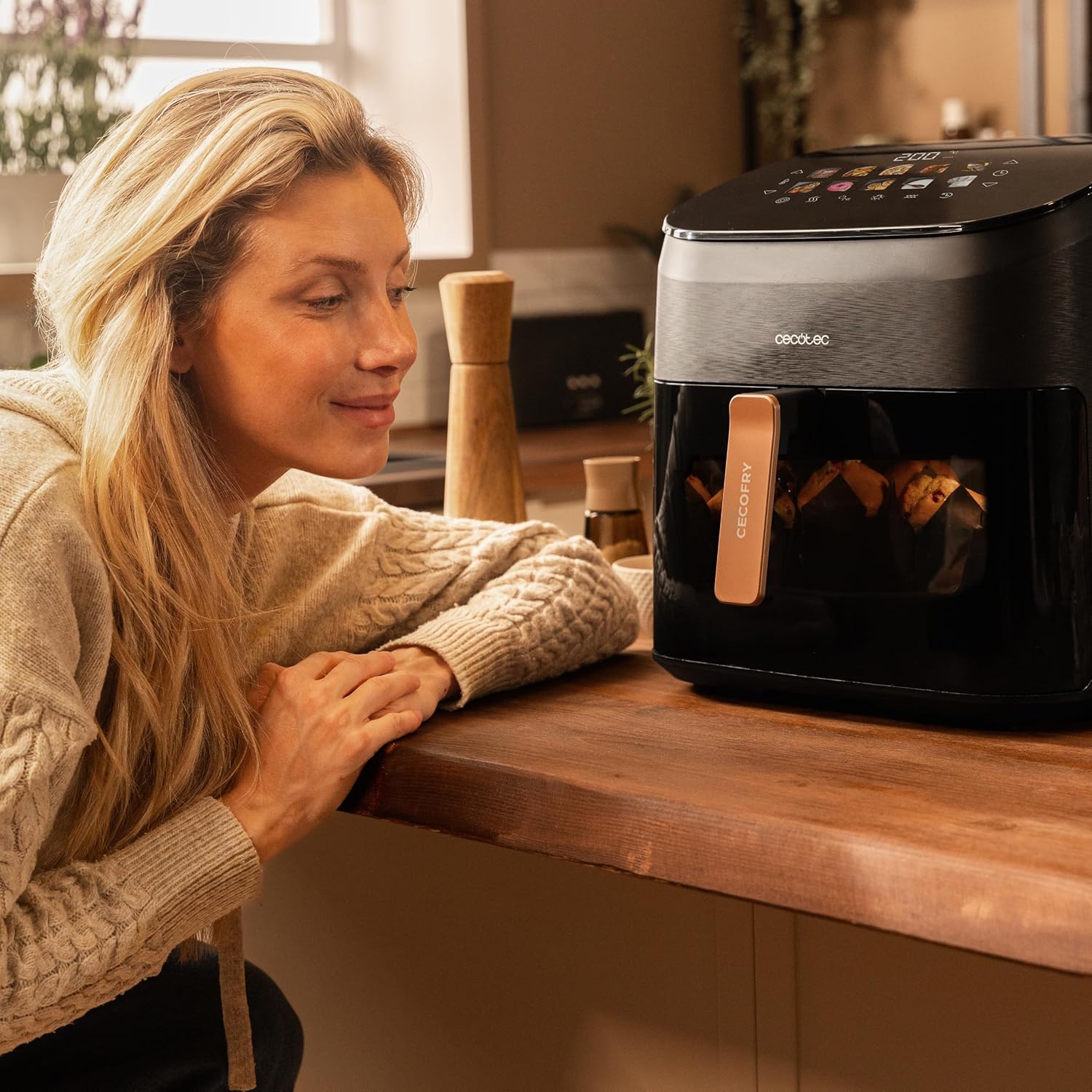 Cecotec Friggitrice ad Aria 4.5L - Cecofry&Grill Smokin' - immagine 11