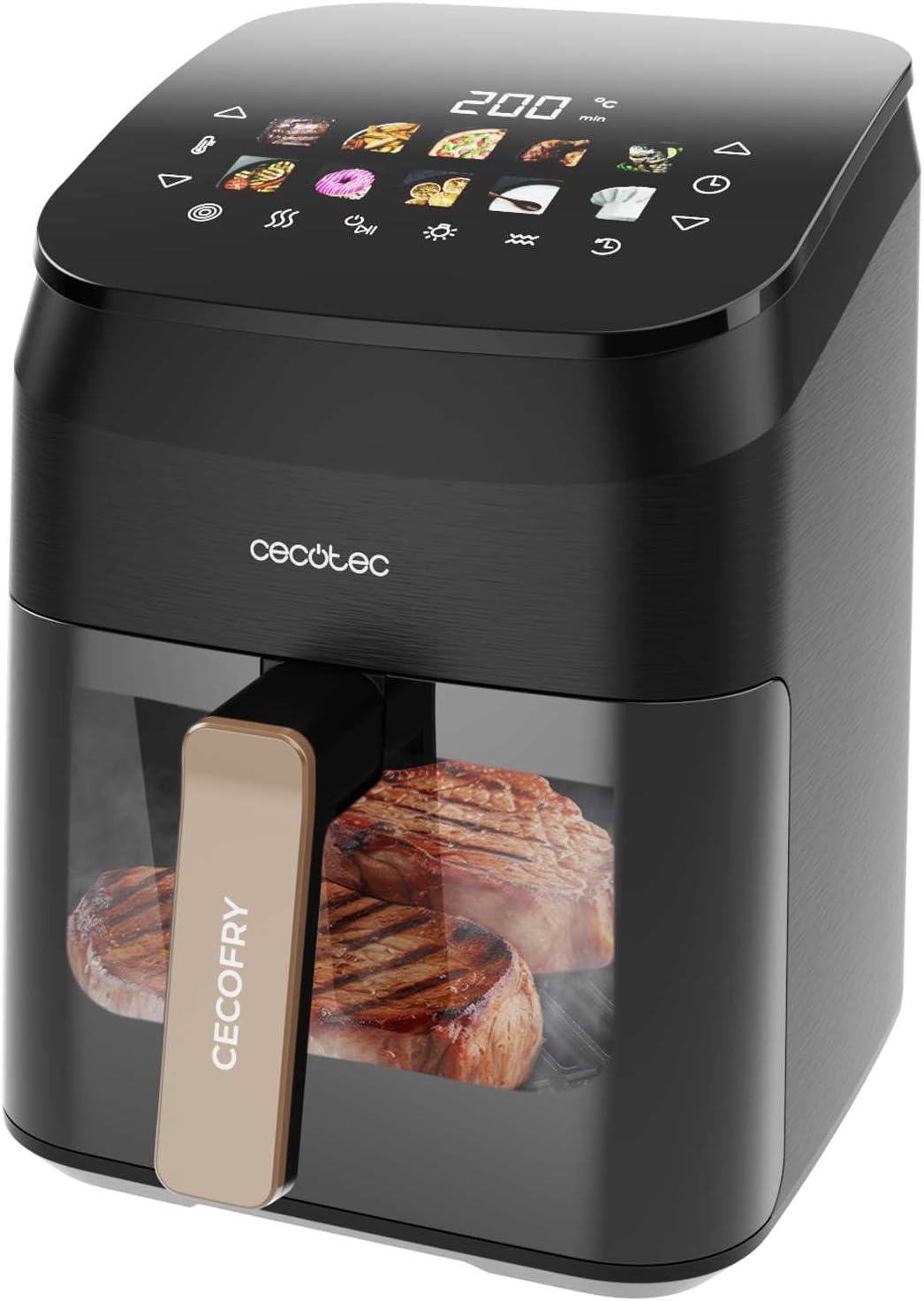Cecotec Friggitrice ad Aria 4.5L - Cecofry&Grill Smokin' - immagine 3