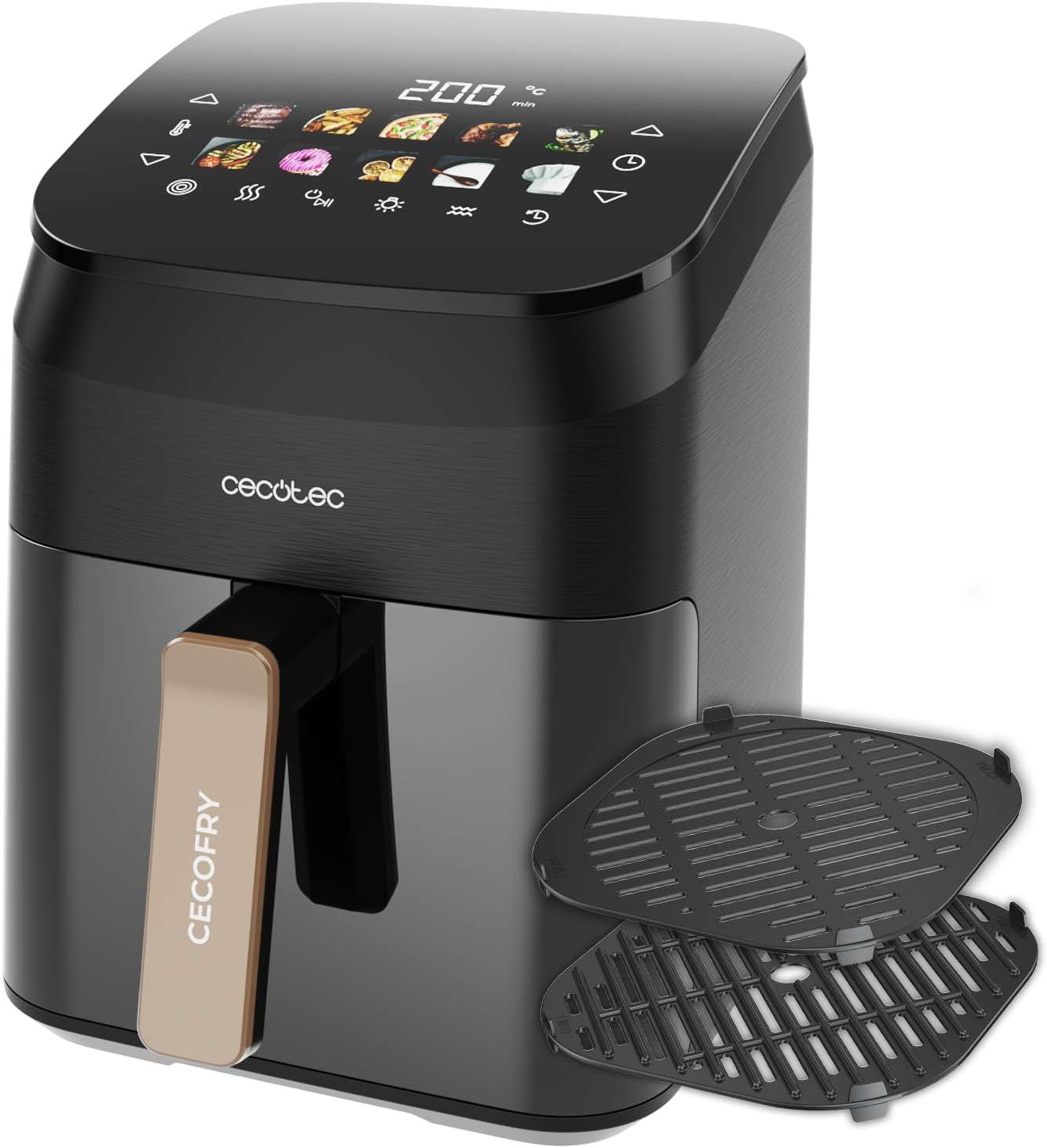 Cecotec Friggitrice ad Aria 4.5L - Cecofry&Grill Smokin' - immagine 4