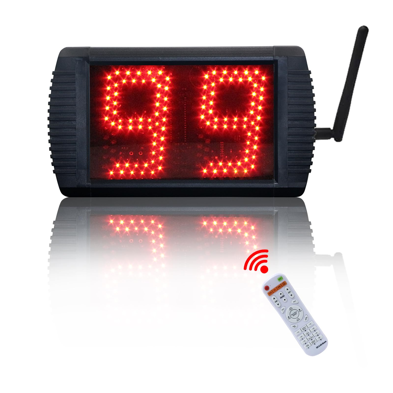 Yz Orologio LED Conto alla Rovescia Basket con Telecomando