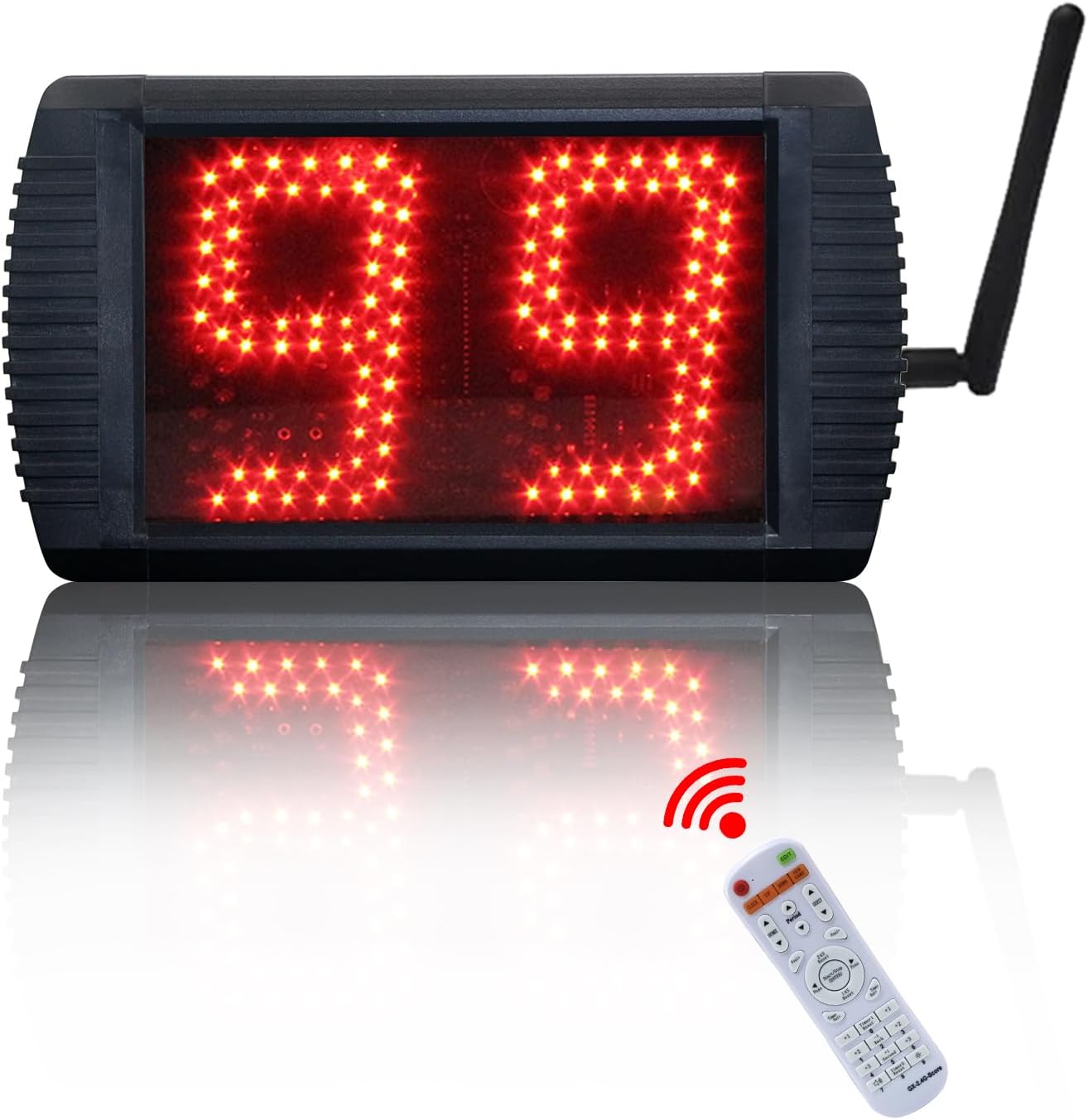 Yz Orologio LED Conto alla Rovescia Basket con Telecomando - immagine 1