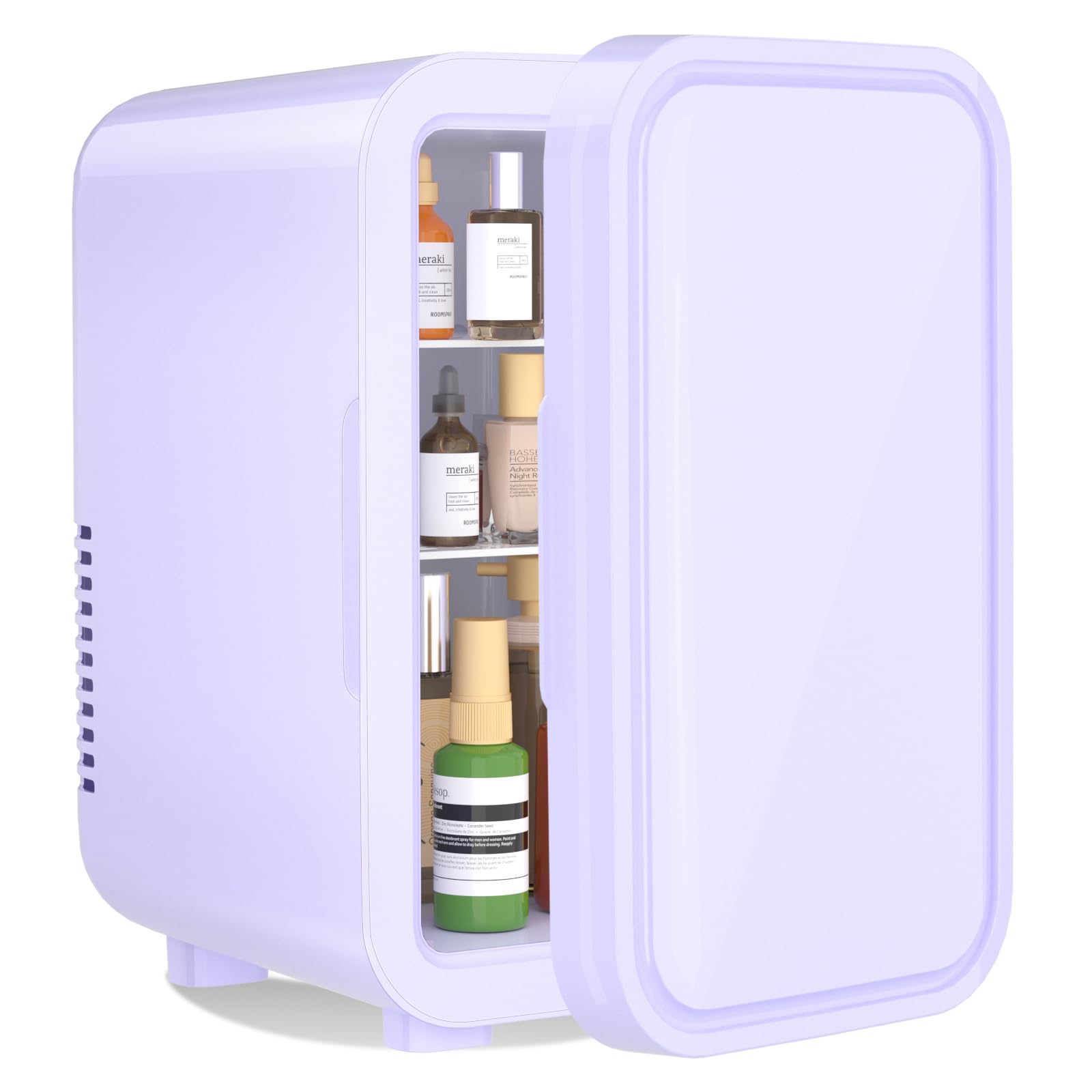 Yashe Mini Frigo 6 Litri/8 Lattine AC/DC, Viola