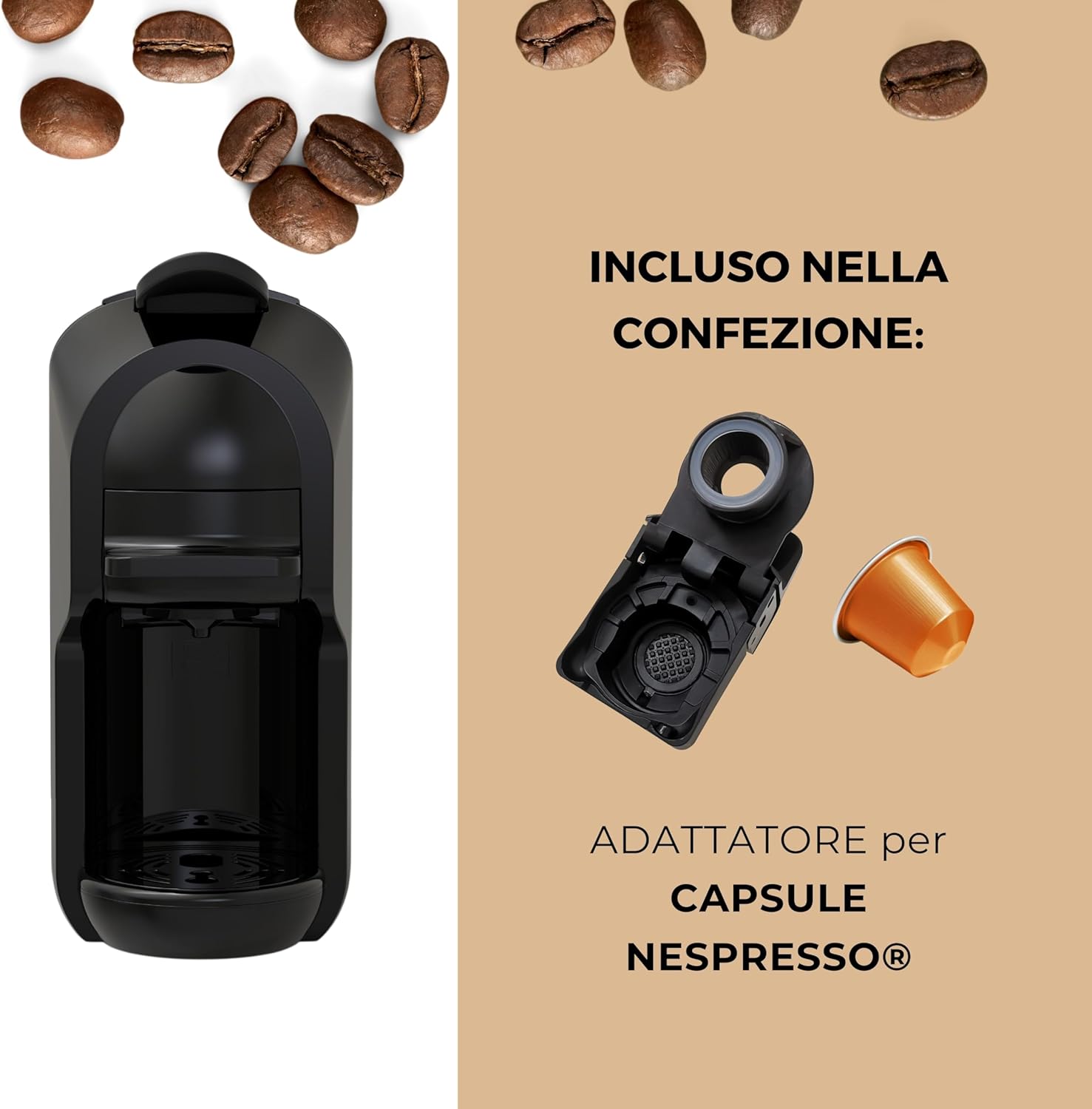 Digiquest COFFY - Macchina Caffè Multicompatibile 19 Bar - immagine 2