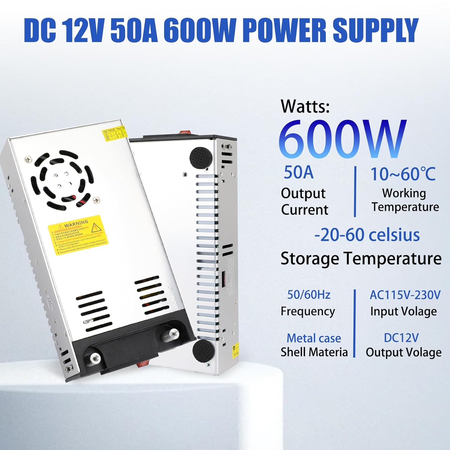 Alimentatore Switching 12V 50A 600W - immagine 4