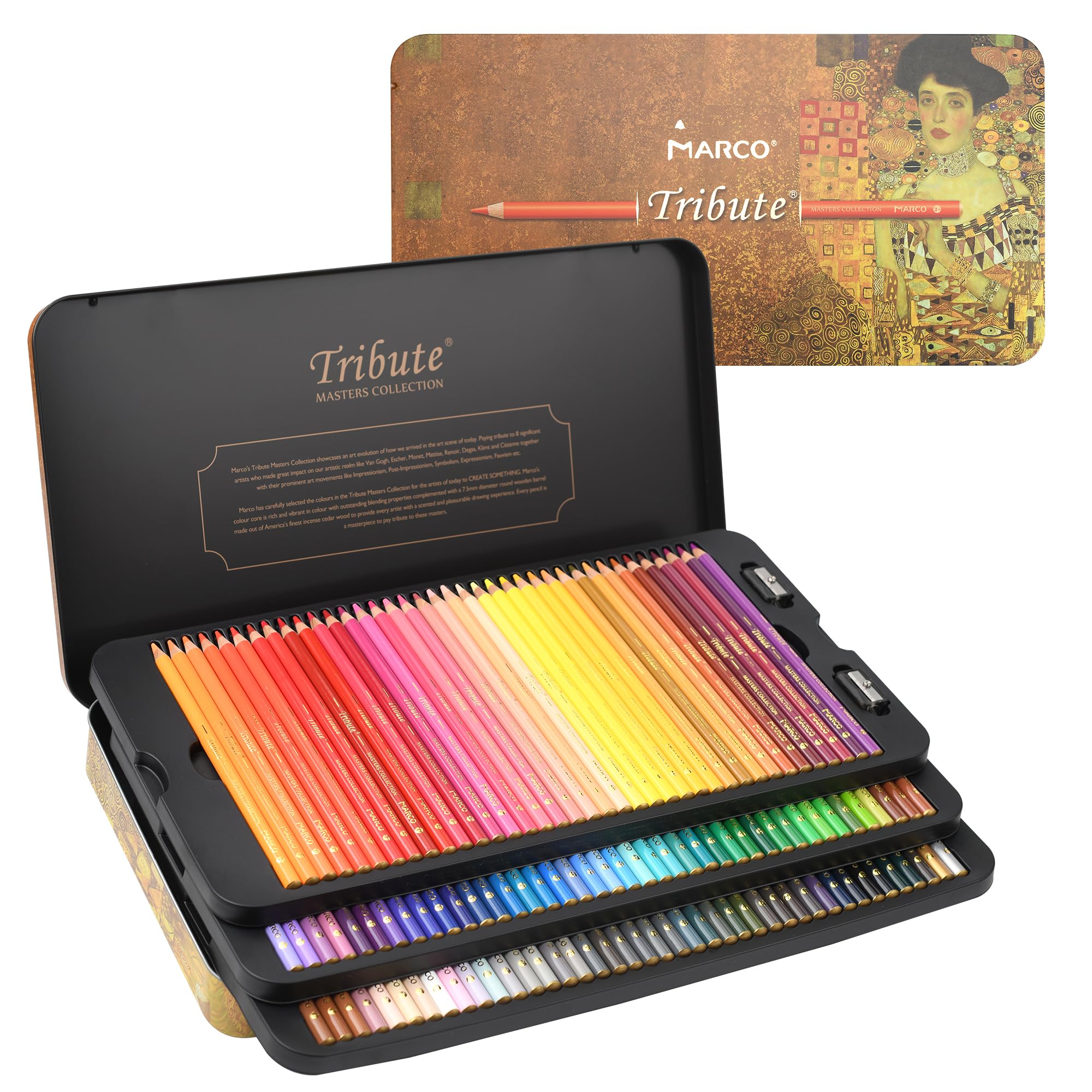 Marco Pastelli Colorati per Adulti 120 Colori