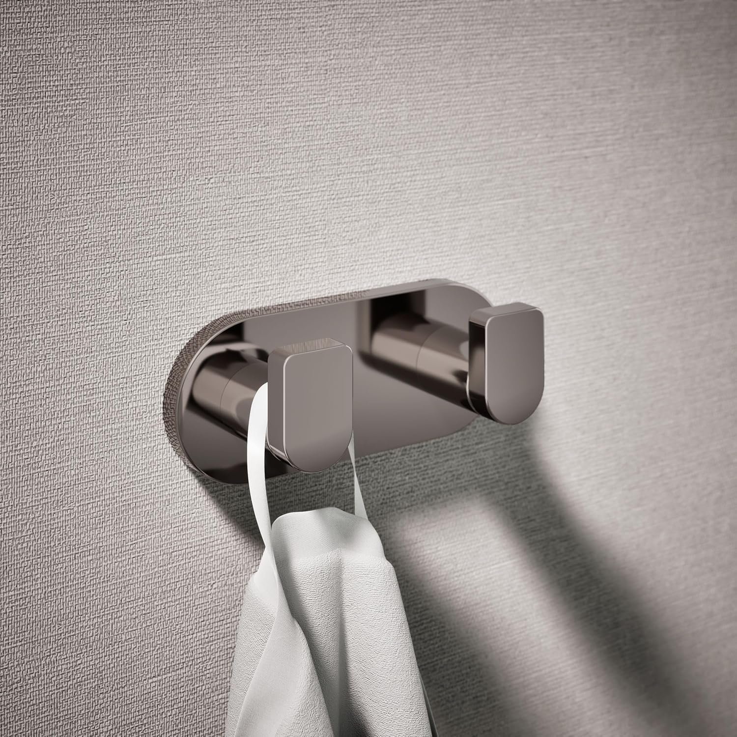 Kohler K-73146-TT Appendiabiti Doppio Composto, Titanio - immagine 2