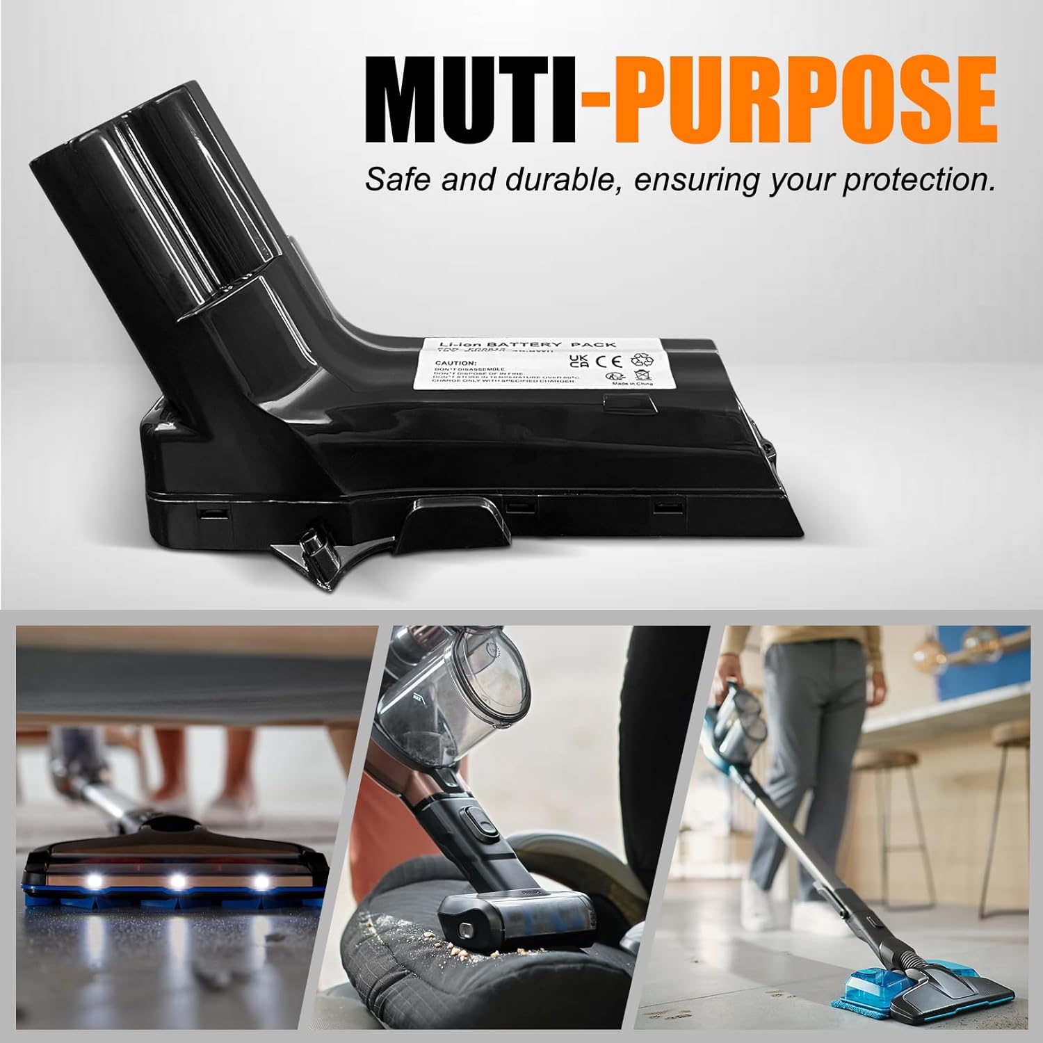 Batteria 18V per Aspirapolvere Philips SpeedPro Max - immagine 4