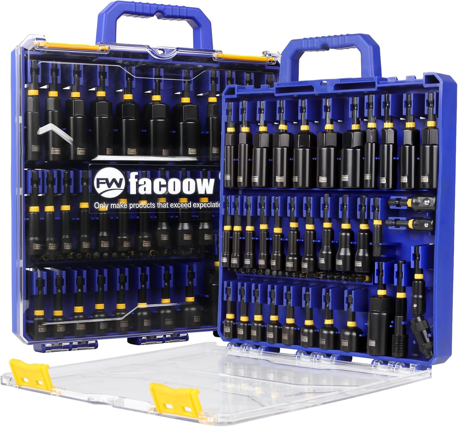 Facoow Set 55 Cacciaviti a Percussione Magnetici - immagine 1