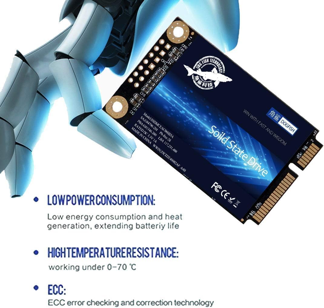 Dogfish SSD 240GB mSATA Interno MLC - immagine 3