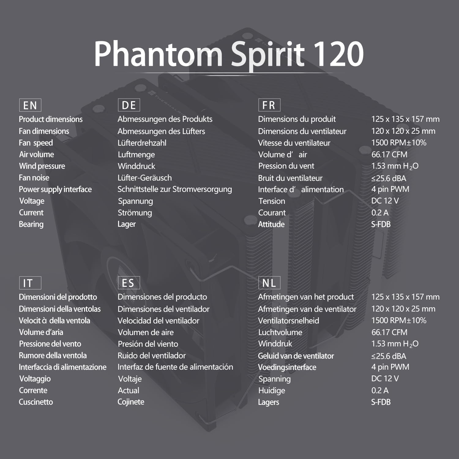 Phantom Spirit 120 - Raffreddatore CPU Doppia Torre - immagine 6