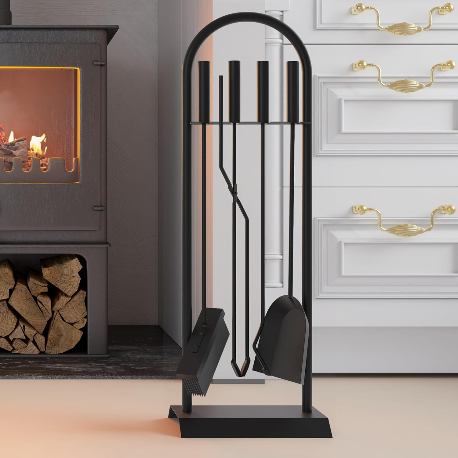 Kingson Set da Camino Classic Nero 5 Pezzi - immagine 7