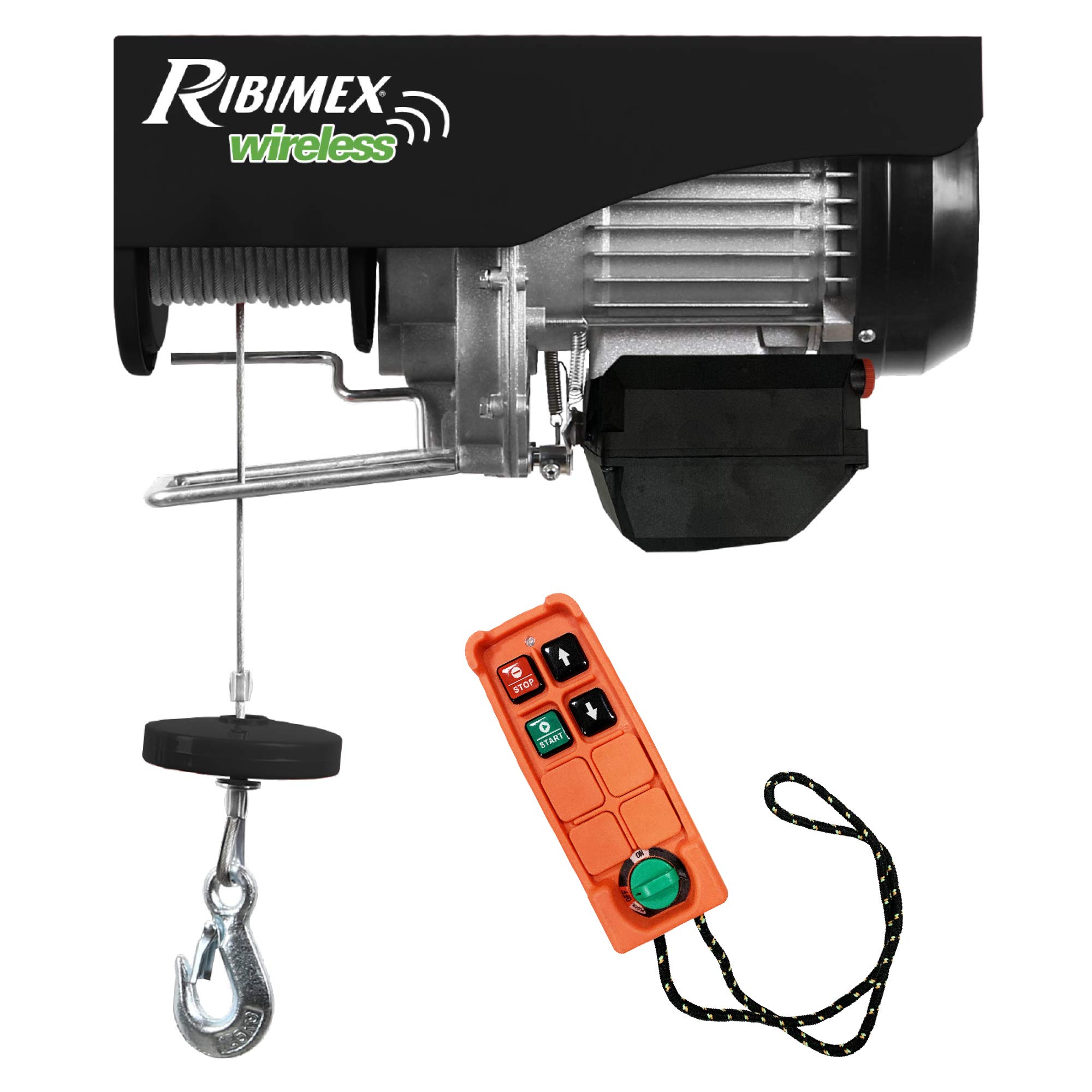 Ribimex Paranco Elettrico Telecomandato 200/400 Kg
