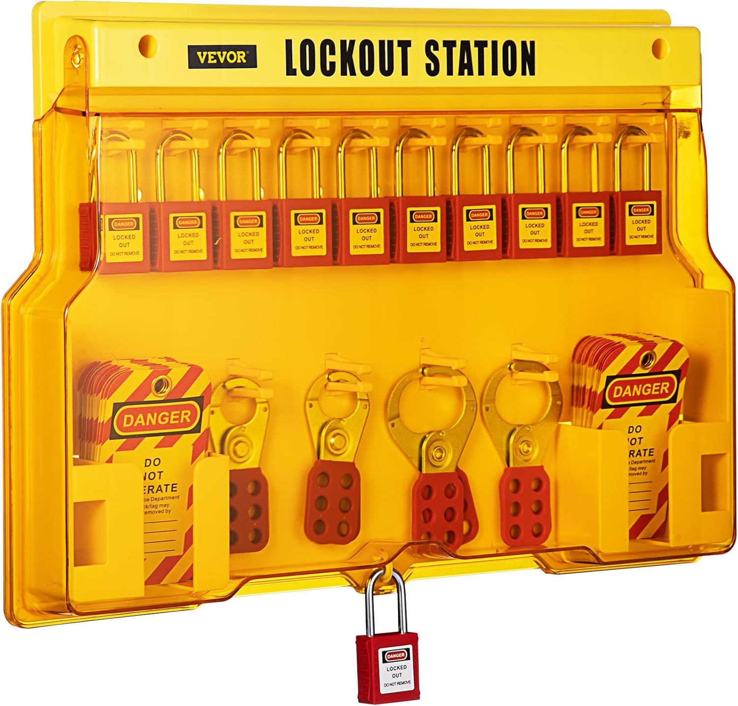 Vevor Kit Tagout Blocco di Sicurezza 58 Pz - immagine 4