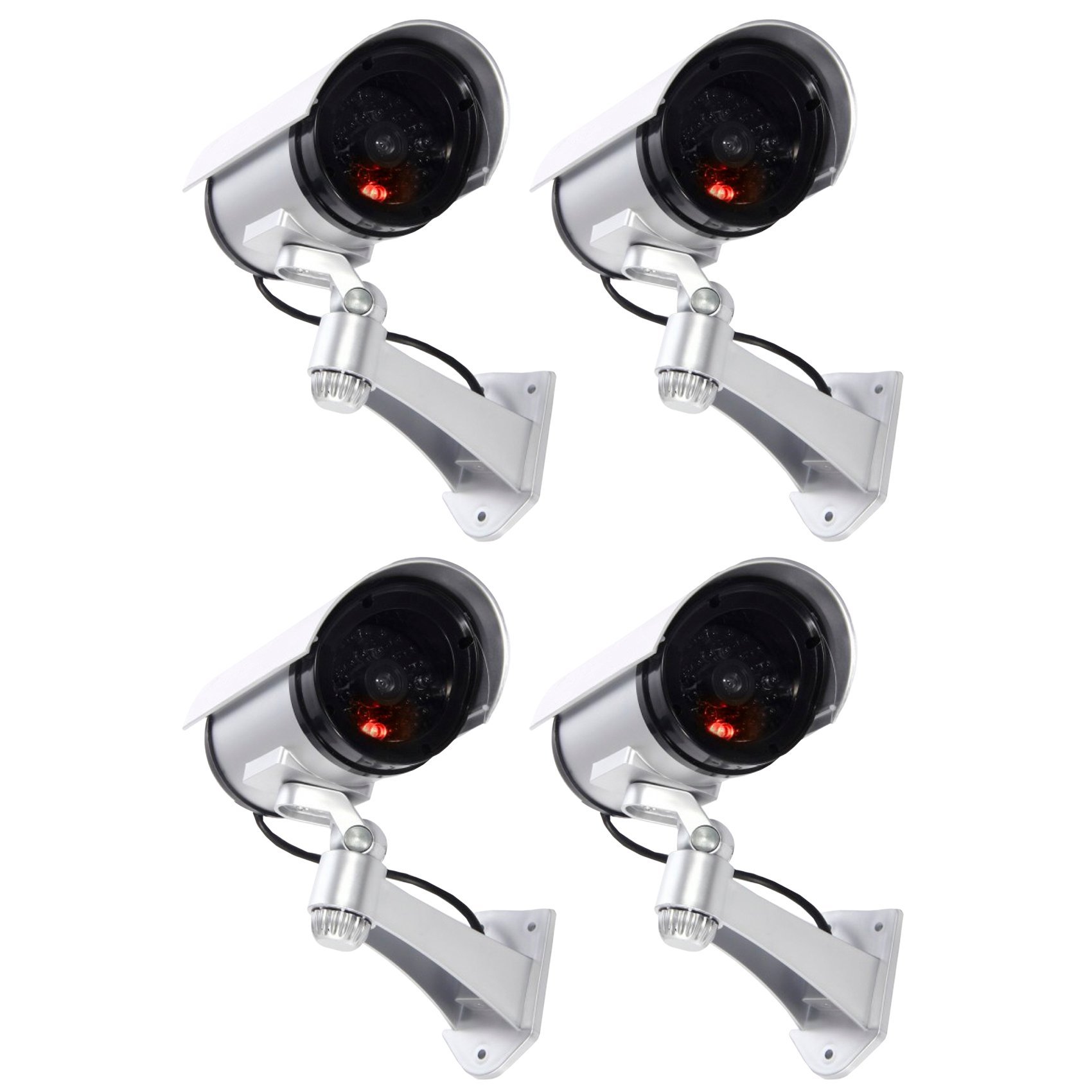 Tempo Di Saldi 4 Telecamere di Sorveglianza Finte da Esterno