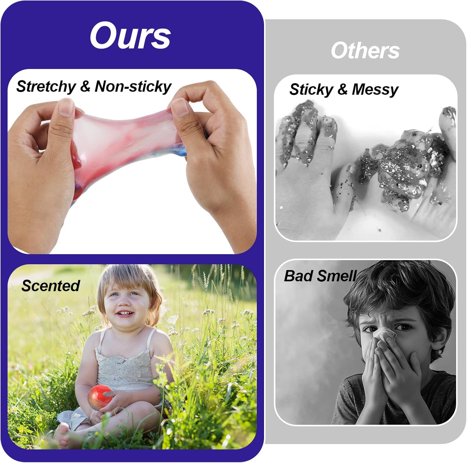 Kit Slime 24 Pezzi per Bambini - Soffice e Non Appiccicoso - immagine 4