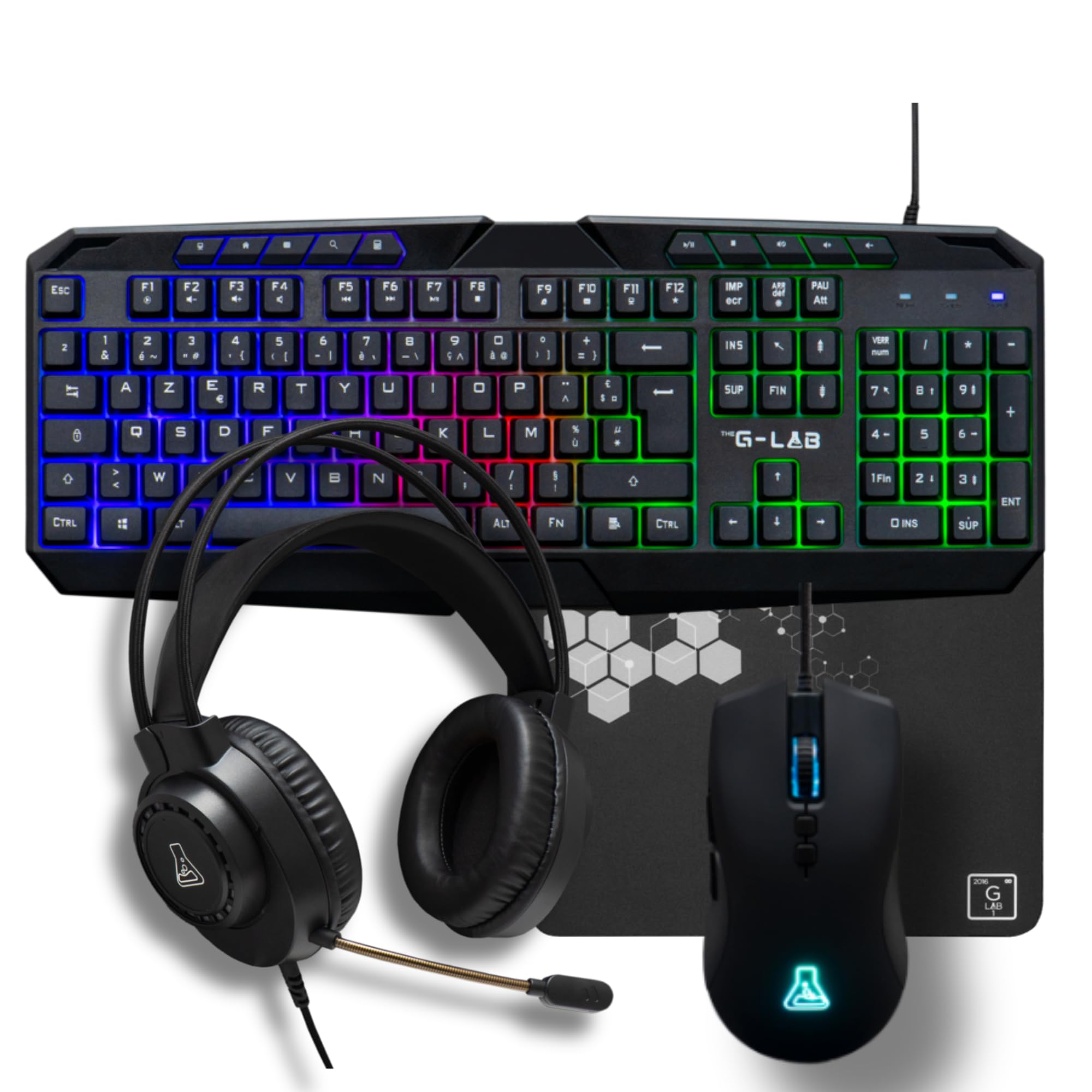 The G-lab Combo Natrium - Set Gaming 4 in 1
