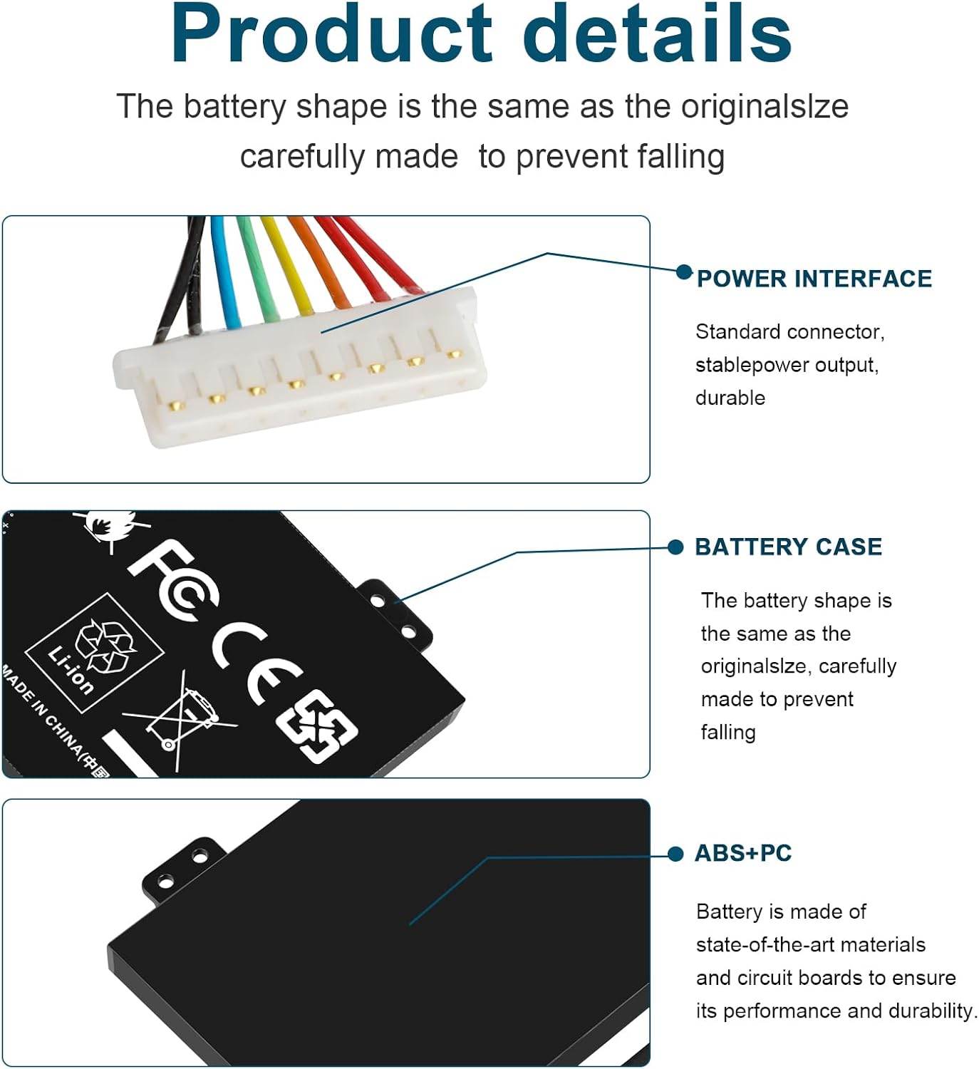 Asuncell Batteria 15.4V/58.75Wh AP18E7M AP18E8M - immagine 5