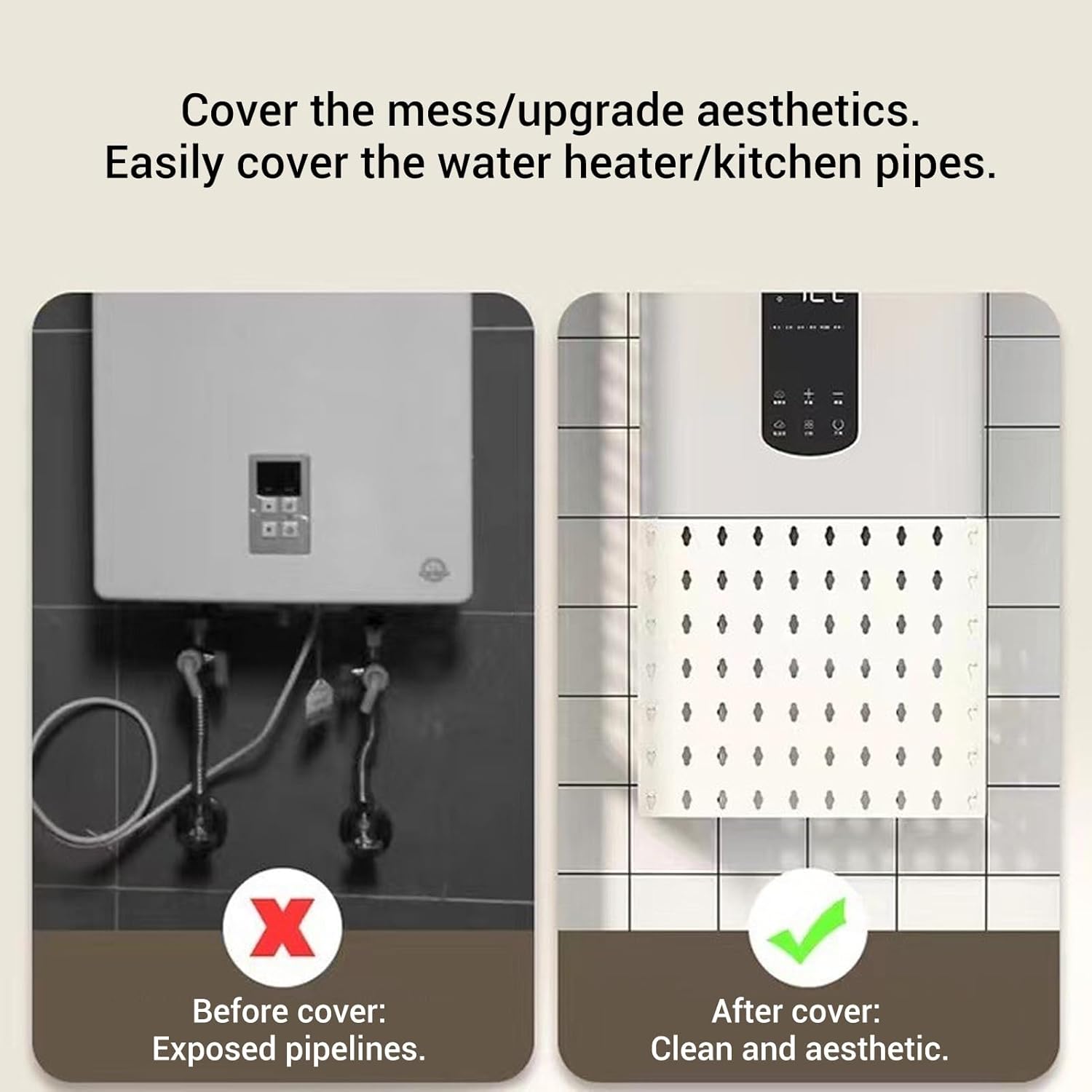 Espositore a Parete con Pannello Forato Multifunzione - immagine 3
