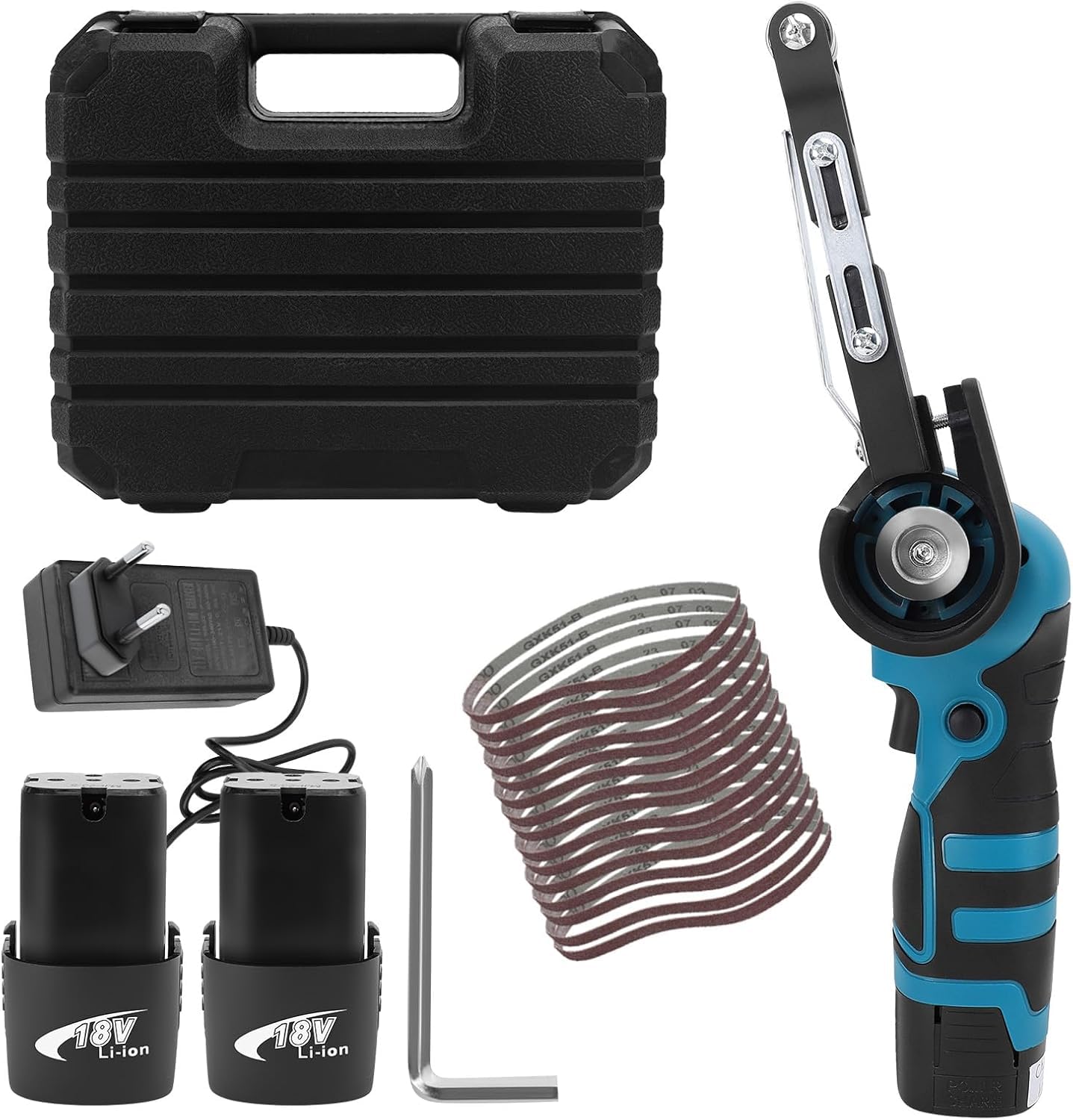 Wodhmiey Levigatrice a Nastro Senza Fili 16.8V 1.5AH